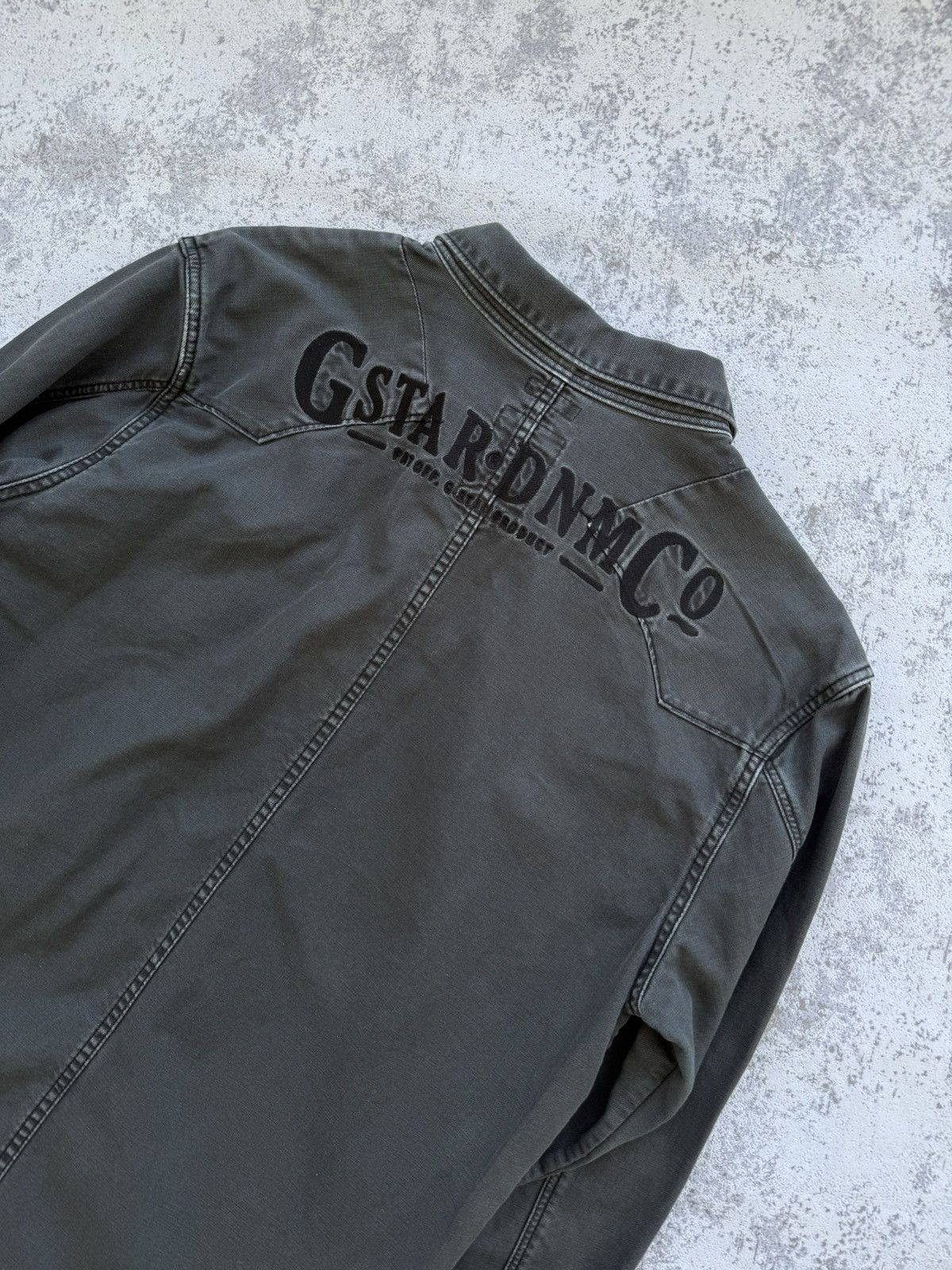 G-Star G-Star Raw Western Co Cowboy Diamond Denim Shirt Size US XXL / EU 58 / 5 - 2 Thumbnail