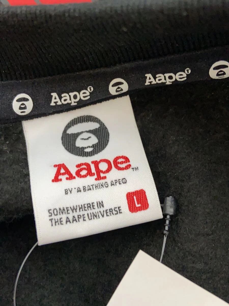 Bape A Bathing Ape Cotton Sweatshirt Black Size US L / EU 52-54 / 3 - 3 Thumbnail