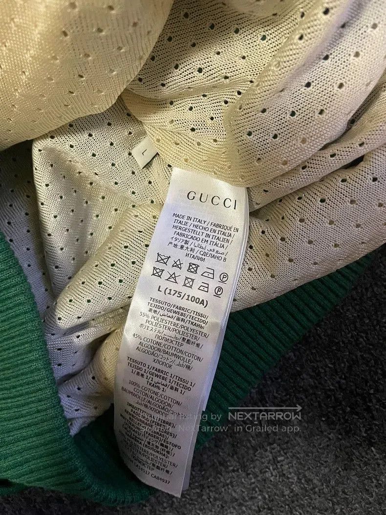 Gucci Gucci Green Quilted Track Jacket. Size US L / EU 52-54 / 3 - 6 Thumbnail