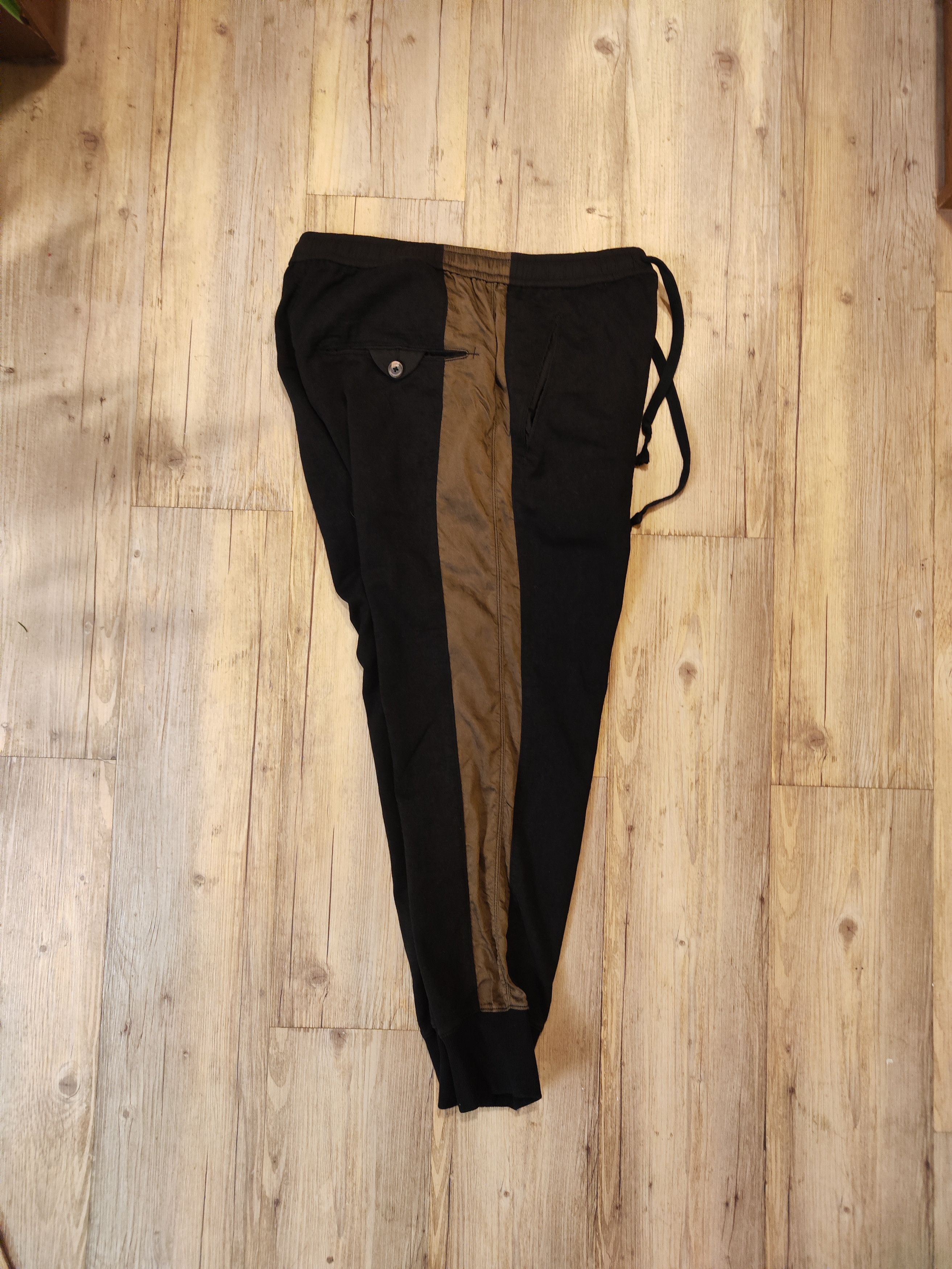 Ziggy Chen Mixed cloth contrast pants.Like Uma Wang or Elema Dawson Size US 32 / EU 48 - 5 Thumbnail