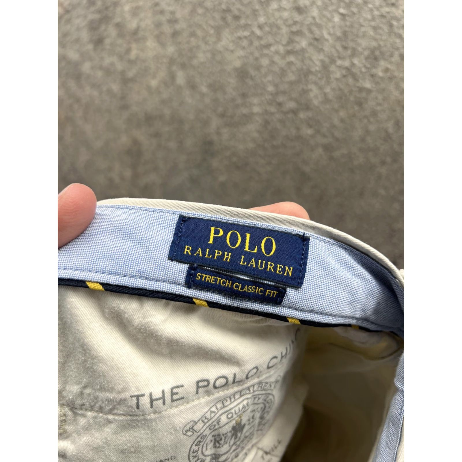 Polo Ralph Lauren Polo Ralph Lauren Shorts Mens 32 Beige Stretch Classic Fit Chino 9 Inseam Casual Size US XS / EU 42 / 0 - 2 Thumbnail