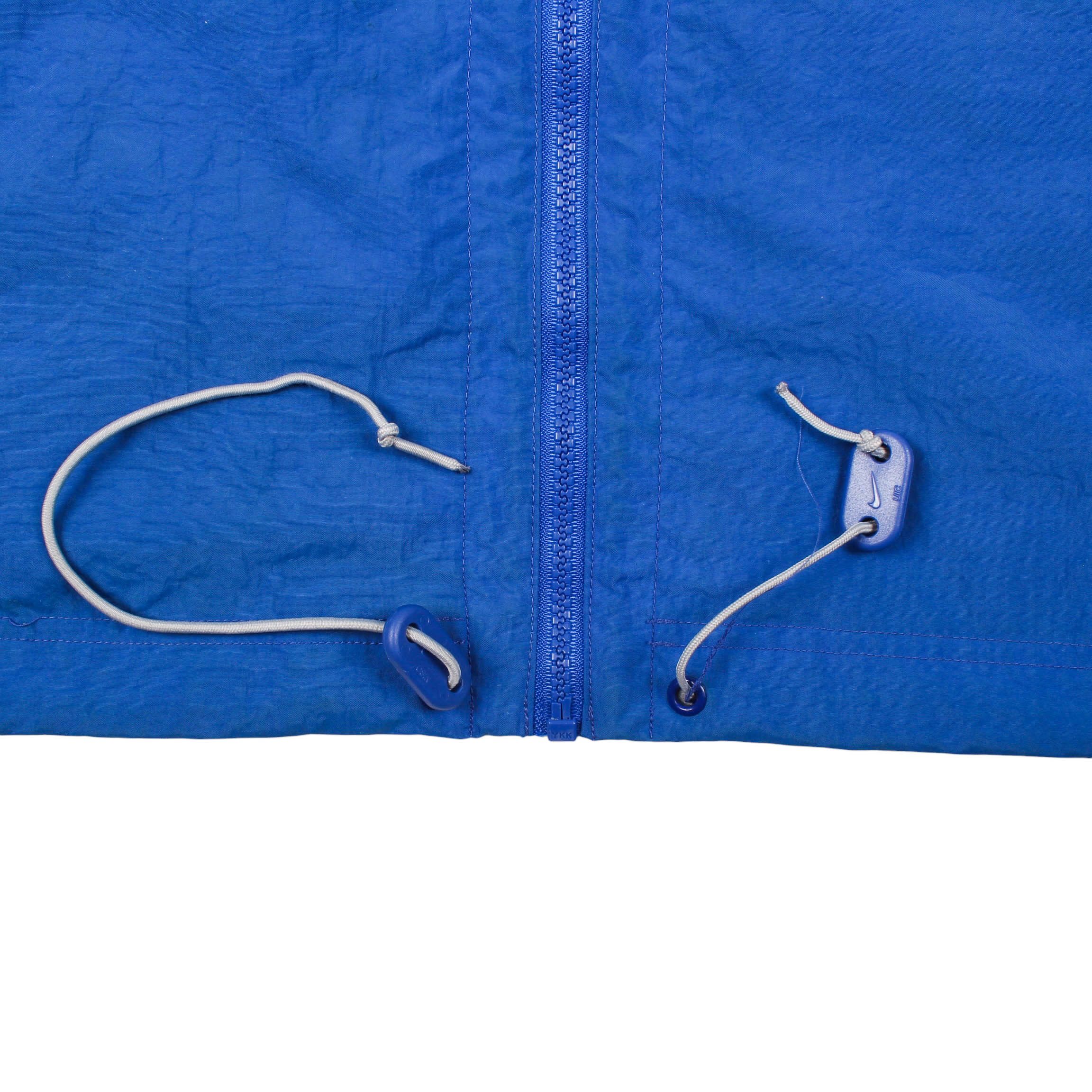 Nike Vintage Nike Windbreaker Big Swoosh Blue 90s Size US M / EU 48-50 / 2 - 5 Thumbnail