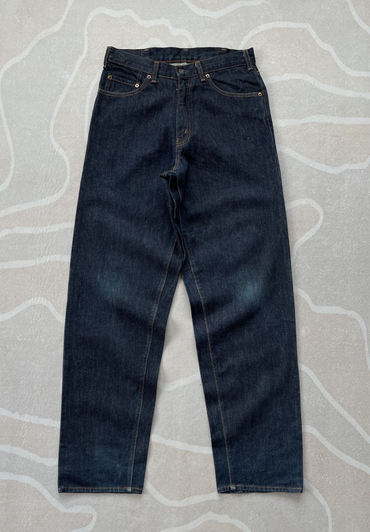Japanese Brand × Jean GL Heart Straight Loose Jeans (LG151) Size US 29 - 1 Thumbnail