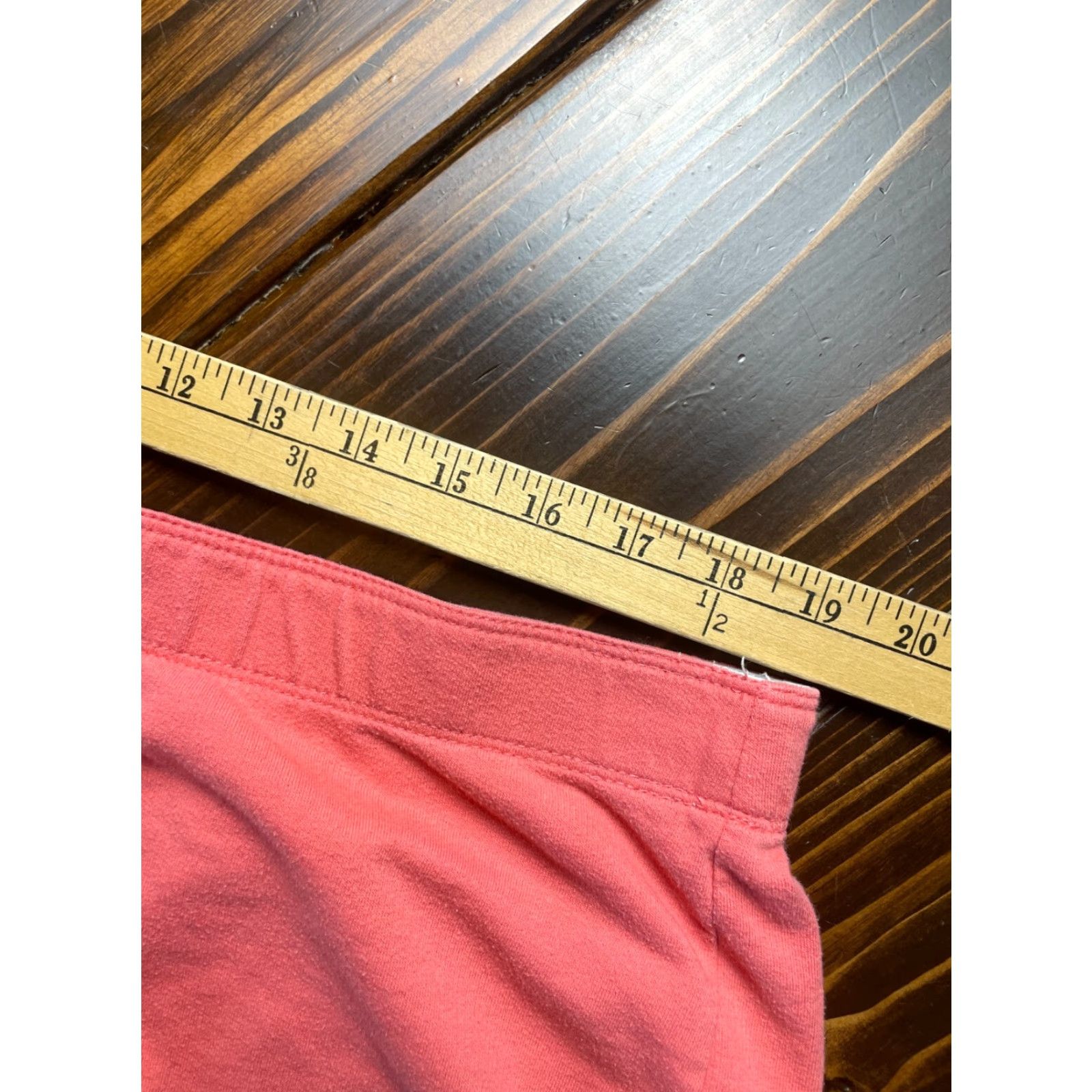 Vintage Just Be Shorts Women's 2XL Pink Lounge Waistband LOVE Floral on Print Lounge Womens 2XL Pink Size 26" / US 2 / IT 38 - 5 Thumbnail