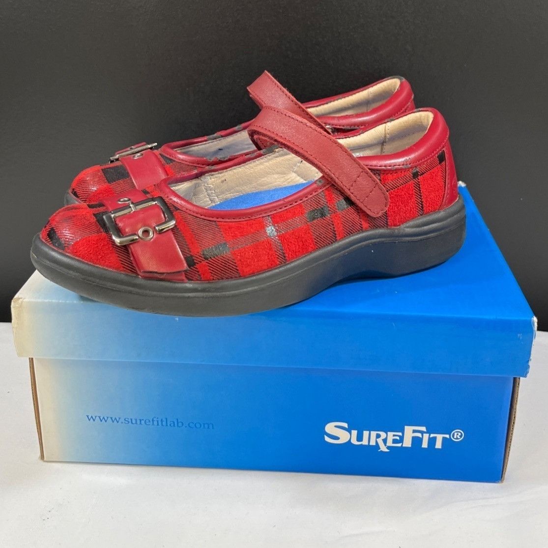 Other Surefit Florence Women's Red Mary Jane Shoes Size 7M SKU 545 Size US 7 / IT 37 - 3 Thumbnail