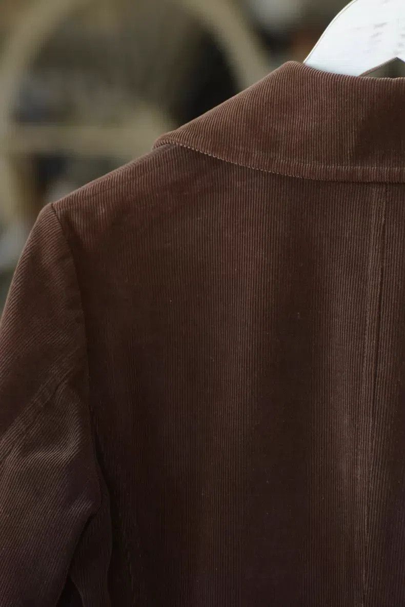 Comme des Garcons Comme Des Garcons Brown Corduroy Double-breasted Coat Size M / US 6-8 / IT 42-44 - 7 Thumbnail