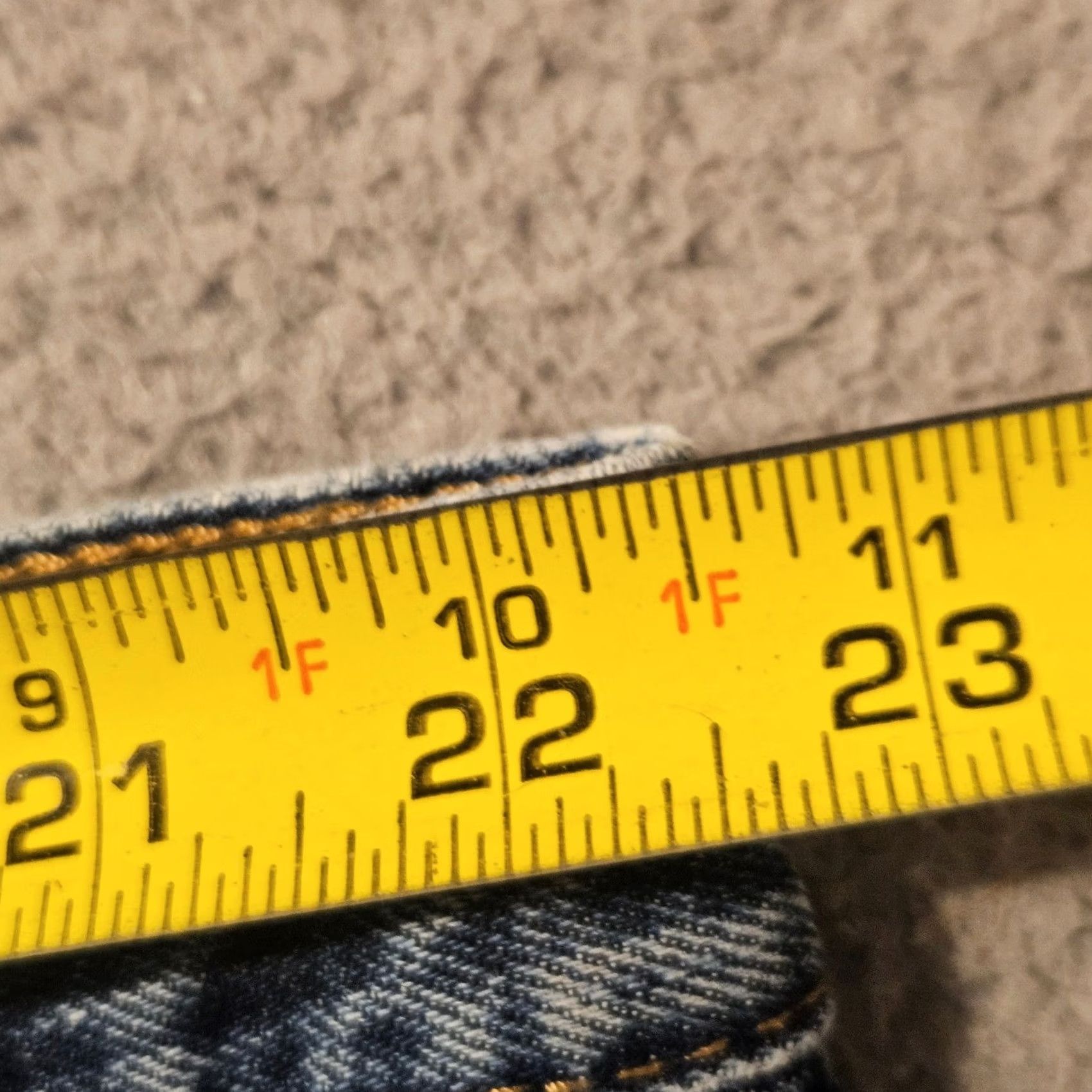 Levi's Levis 501 Original Fit Mens Blue Denim Straight Leg Button Fly Jeans 44x32 Size US 44 / EU 60 - 7 Thumbnail