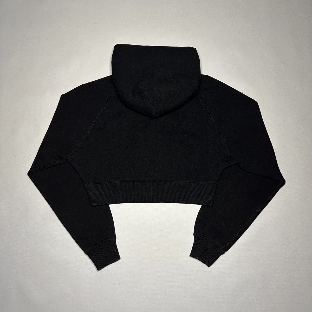 1017 ALYX 9SM 1017 ALYX 9SM Visual Cropped Hoodie Women Black Size XXS / US 00 / IT 34 - 2 Thumbnail