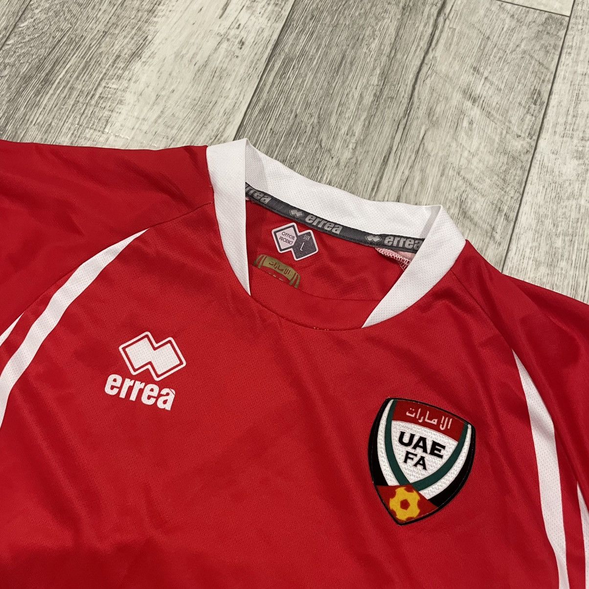 Pro Player United Arab Emirates jersey UAE Dubai soccer tee shirt errea Size US L / EU 52-54 / 3 - 4 Thumbnail
