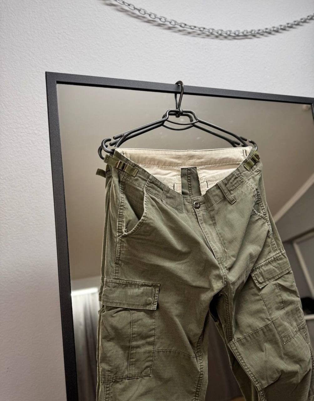 Carhartt Cargo Vintage Pants Carhartt Double Knee Baggy Fit Opium Size US 31 - 8 Thumbnail