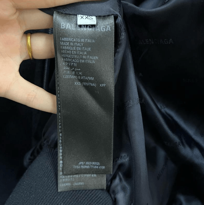 Balenciaga Balenciaga Long-Sleeve Full-Zip Hooded Jacket Size US XXS / EU 40 - 4 Thumbnail