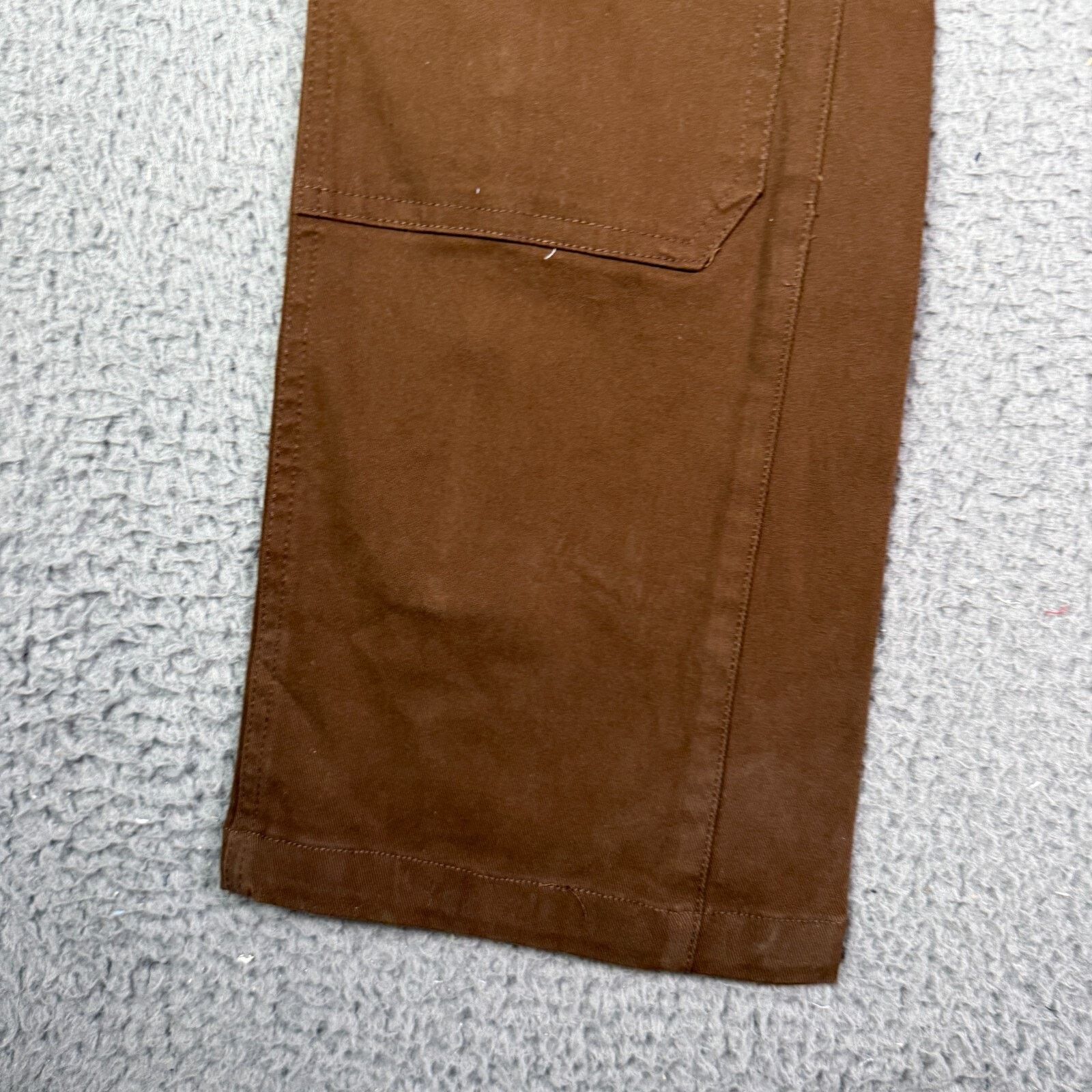 Black Icon Black Icon Pants XL 34x30 Brown Double Knee Flared Carpenter Size US 34 / EU 50 - 3 Thumbnail