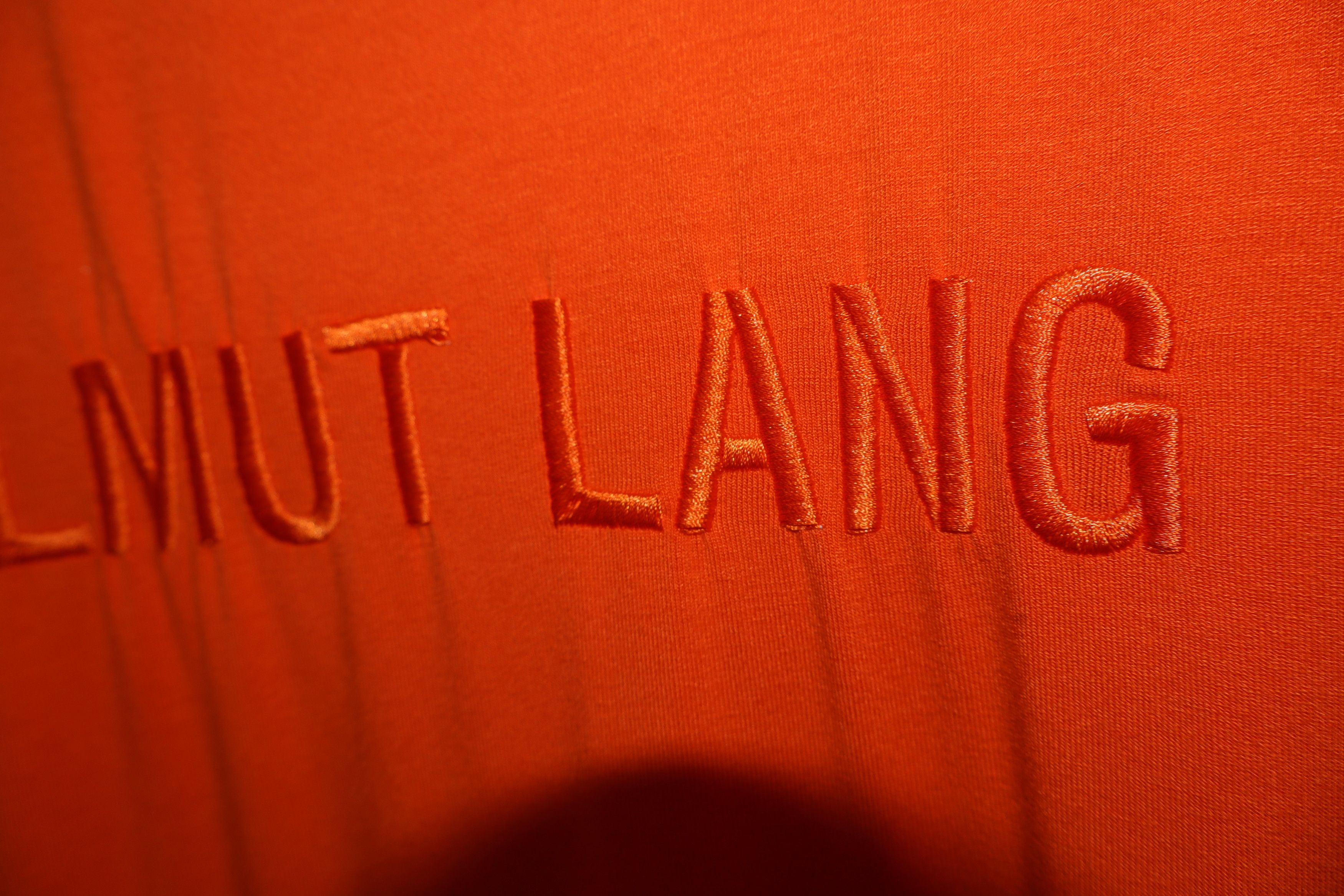 Helmut Lang Embroidered logo t-shirt Size US M / EU 48-50 / 2 - 6 Thumbnail
