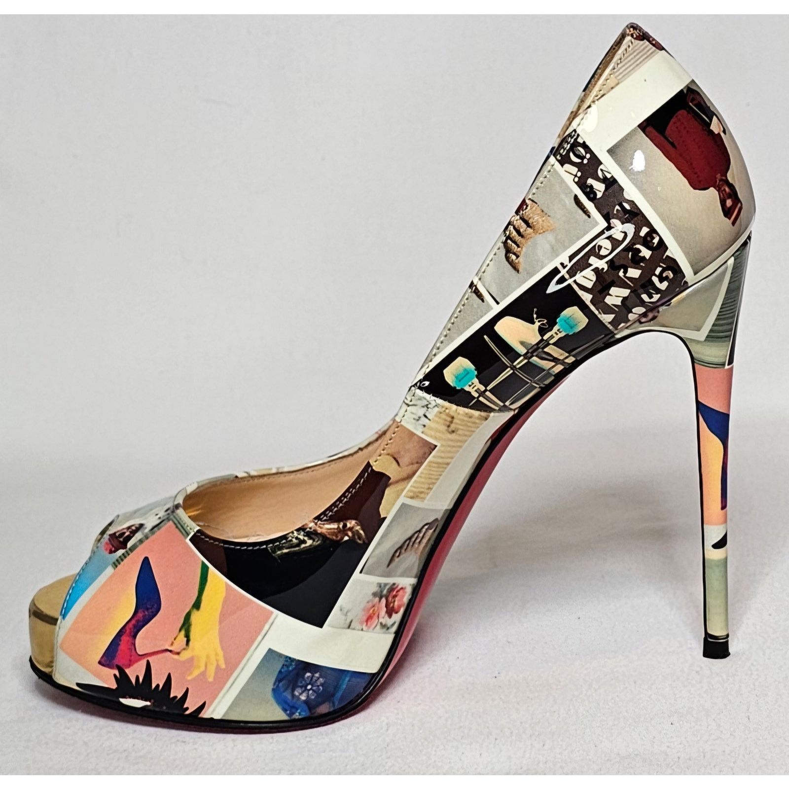 Christian Louboutin Christian Louboutin Very Privé patent leather heels Size US 5 / IT 35 - 7 Thumbnail