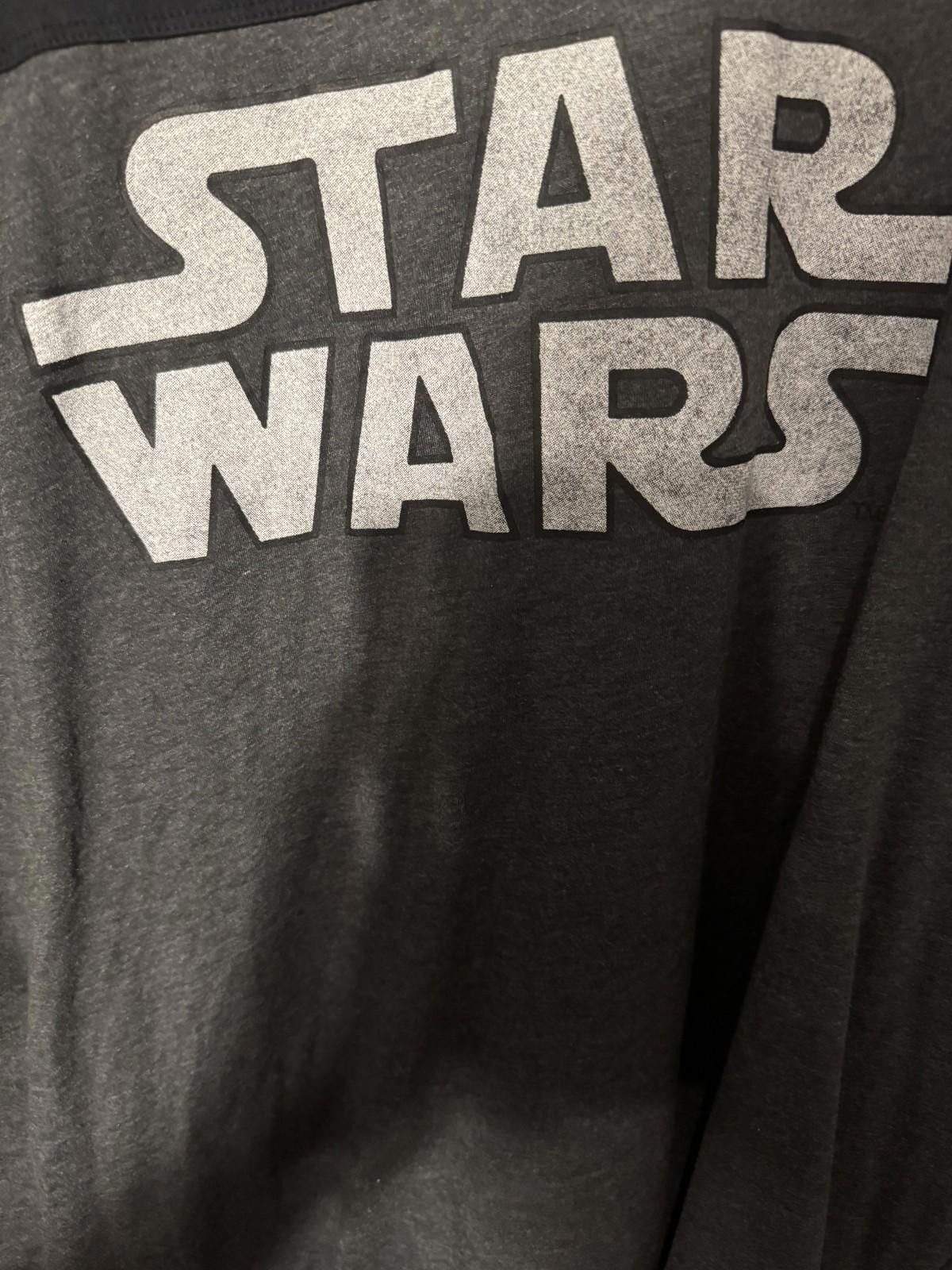 Star Wars Star Wars Logo T Shirt Men's Size XL Gray Size US XL / EU 56 / 4 - 4 Thumbnail