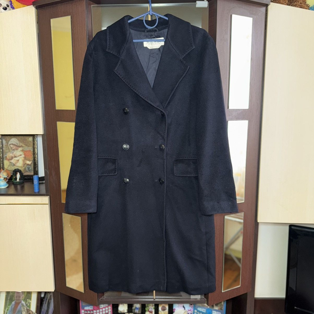 Other Max Mara Coat Long Cashmere Wool Double Breasted Size US M / EU 48-50 / 2 - 2 Thumbnail