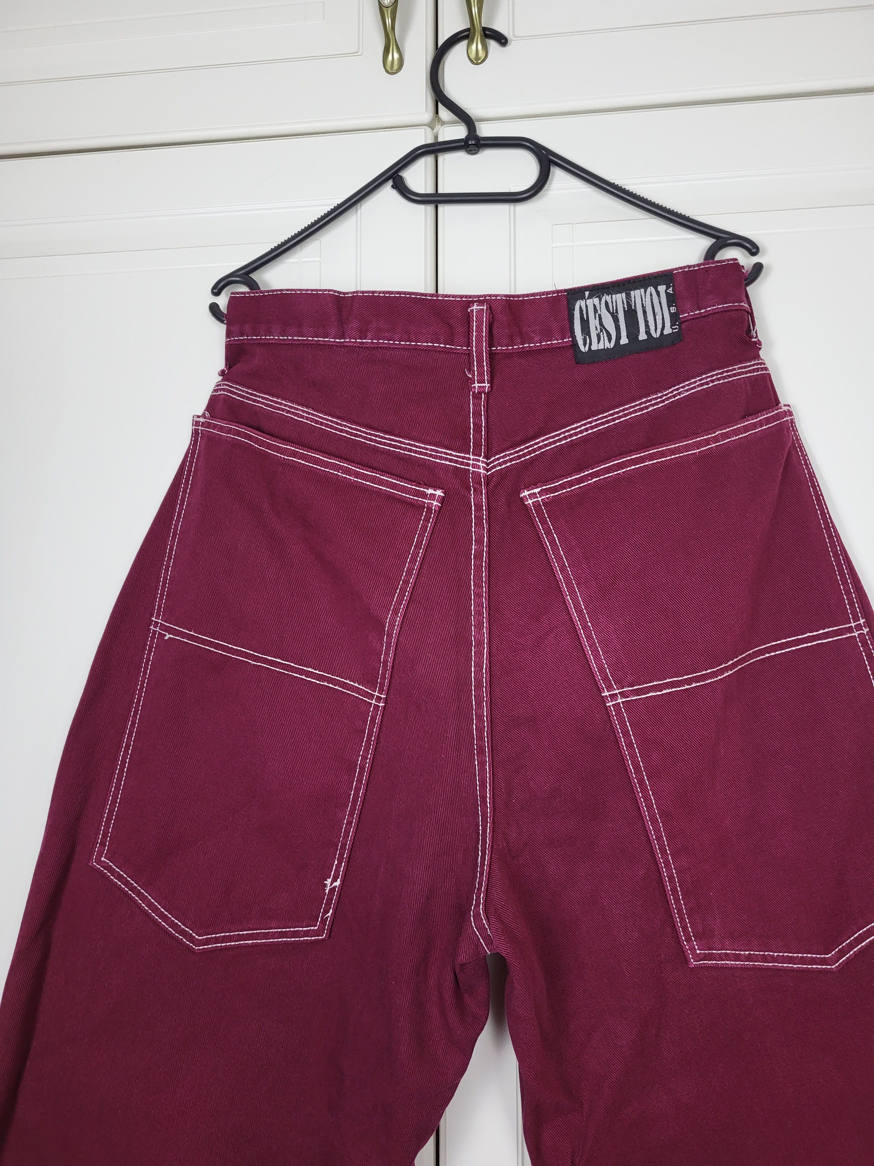 Other vintage 90s bagy rap / hip hop / skate jeans made in USA Size US 32 / EU 48 - 3 Thumbnail