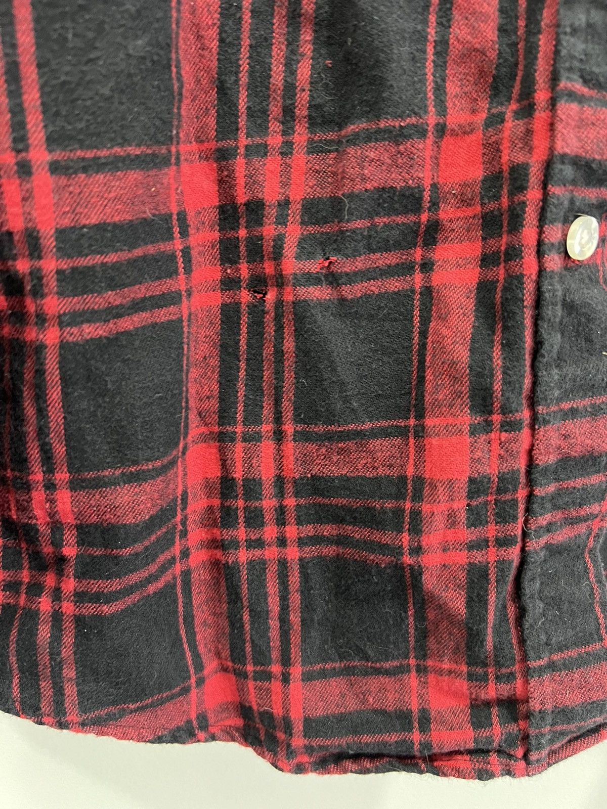 Vintage Vintage LL Bean Plaid Flannel Button Up Shirt Size US L / EU 52-54 / 3 - 3 Thumbnail