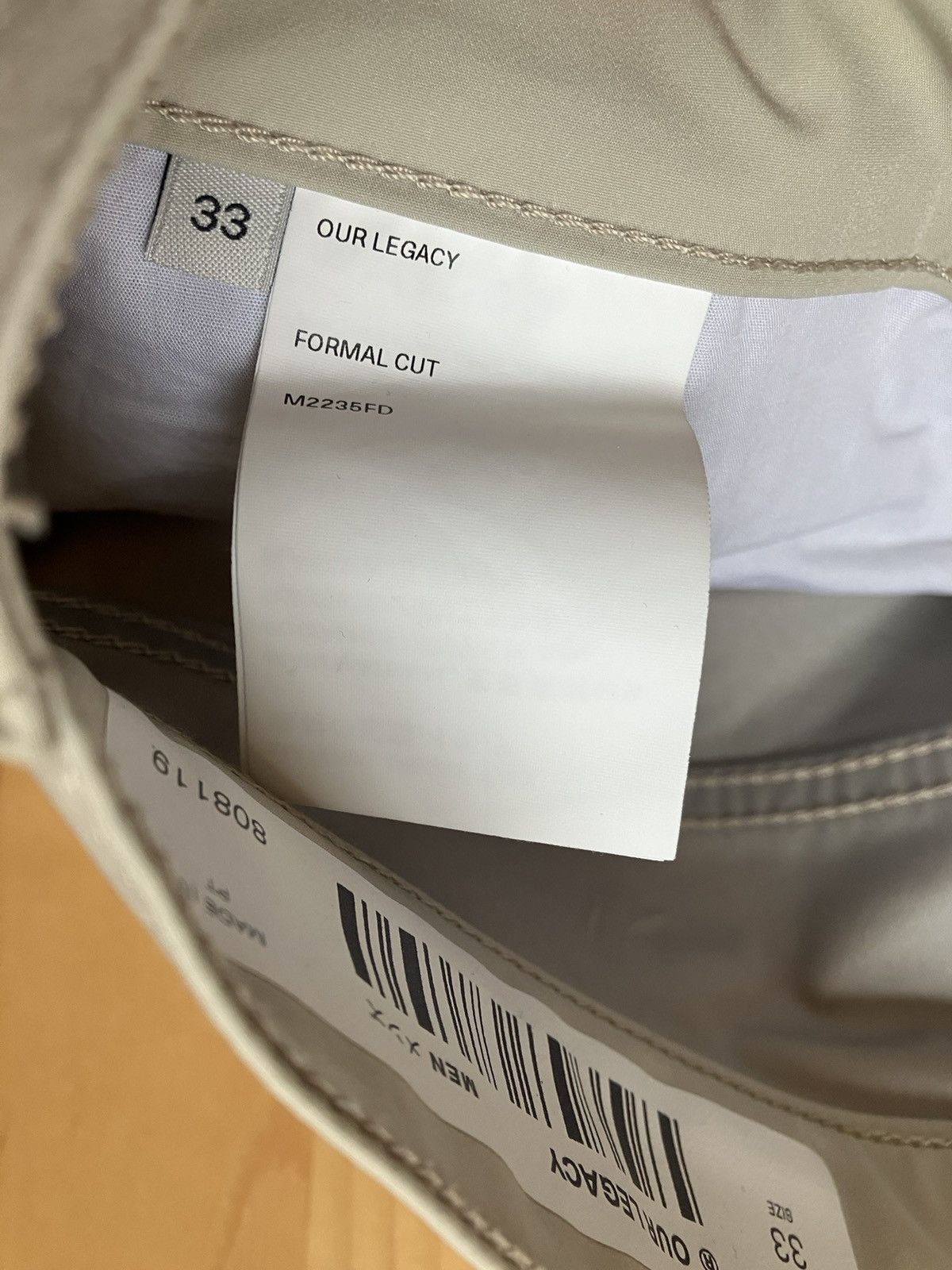 Our Legacy Our Legacy Formal Cut Pants Size US 33 - 4 Thumbnail