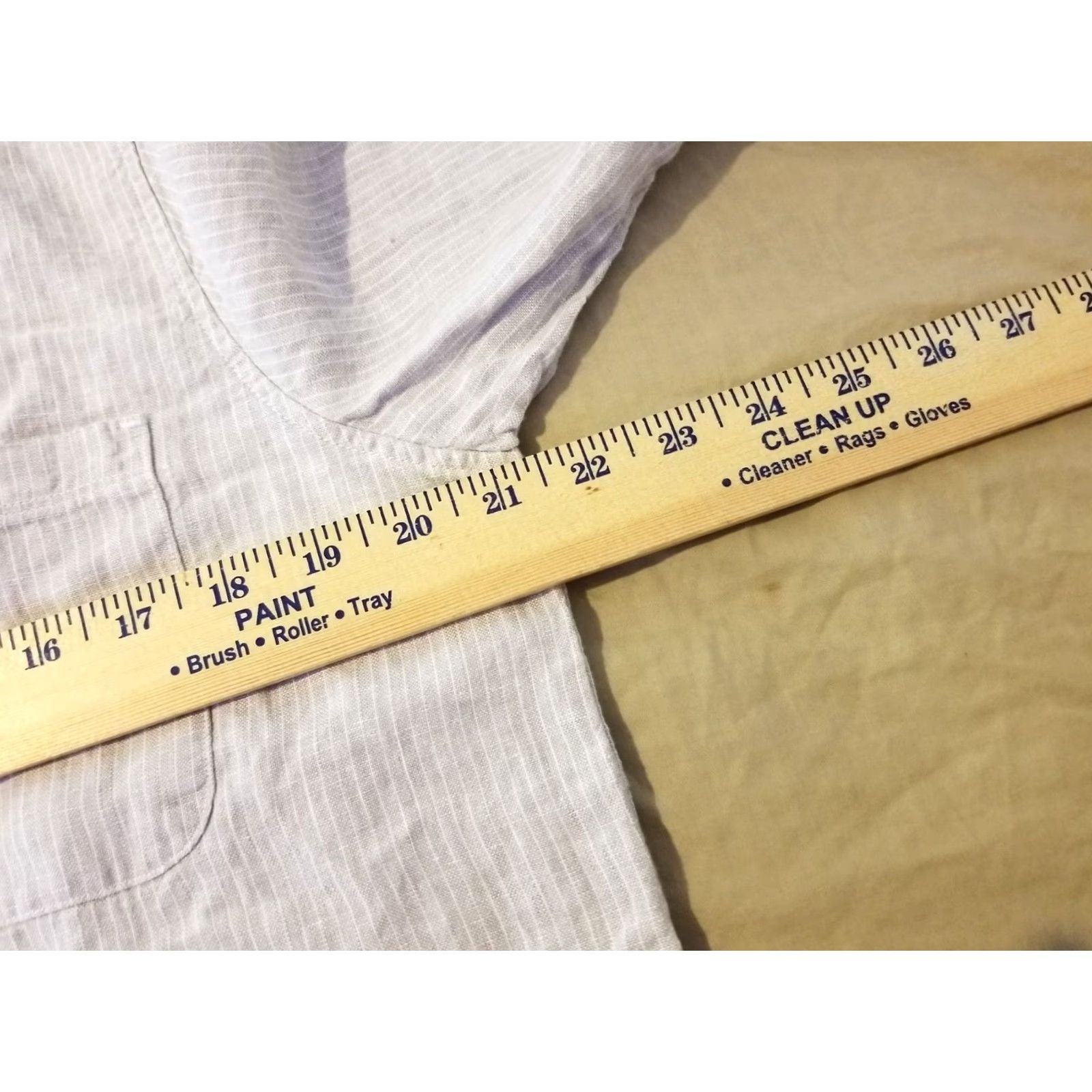 Everlane VINTAGE? No — Everlane Linen Dress Shirt M Medium Gray Button-Up Shirt Mens Regular Collar-Down Long Sleeve Casual連 Size 40R - 4 Thumbnail