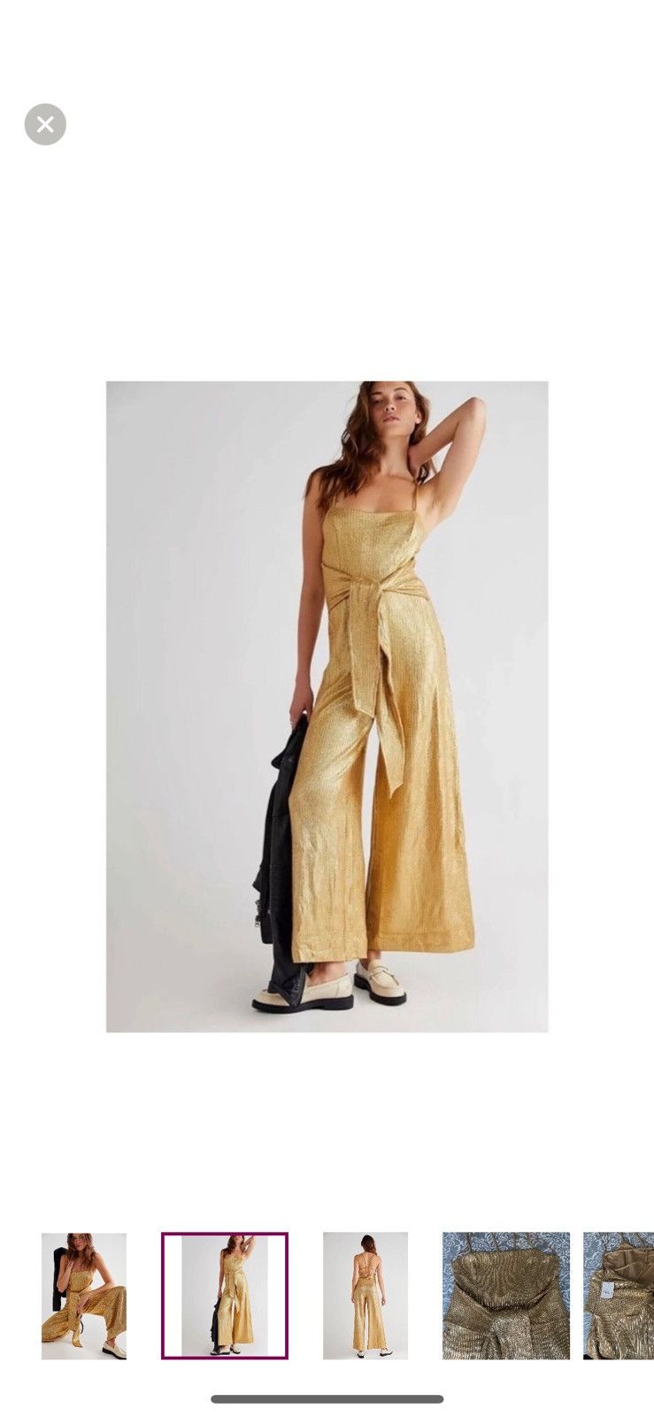 Free People Free people shimmer and shine jumpsuit Size 32" / US 10 / IT 46 - 1 Thumbnail