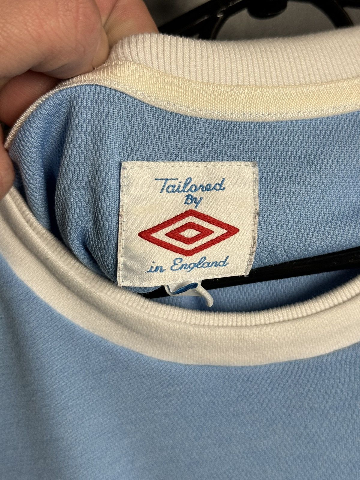 Umbro Manchester City 09/10 Home Football Soccer Jersey T-Shirt Size US M / EU 48-50 / 2 - 11 Thumbnail