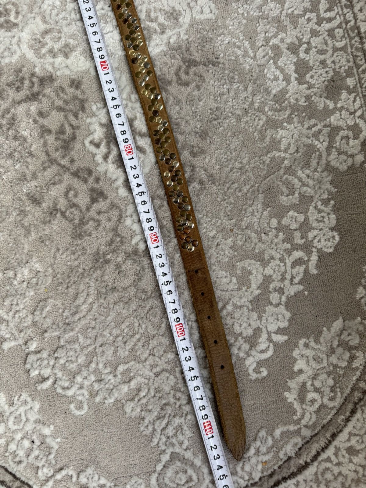 Number (N)ine Number Nine Y2K JAPANESE BELT GOTH PUNK RAVE KANYE STYLE Size ONE SIZE - 4 Thumbnail