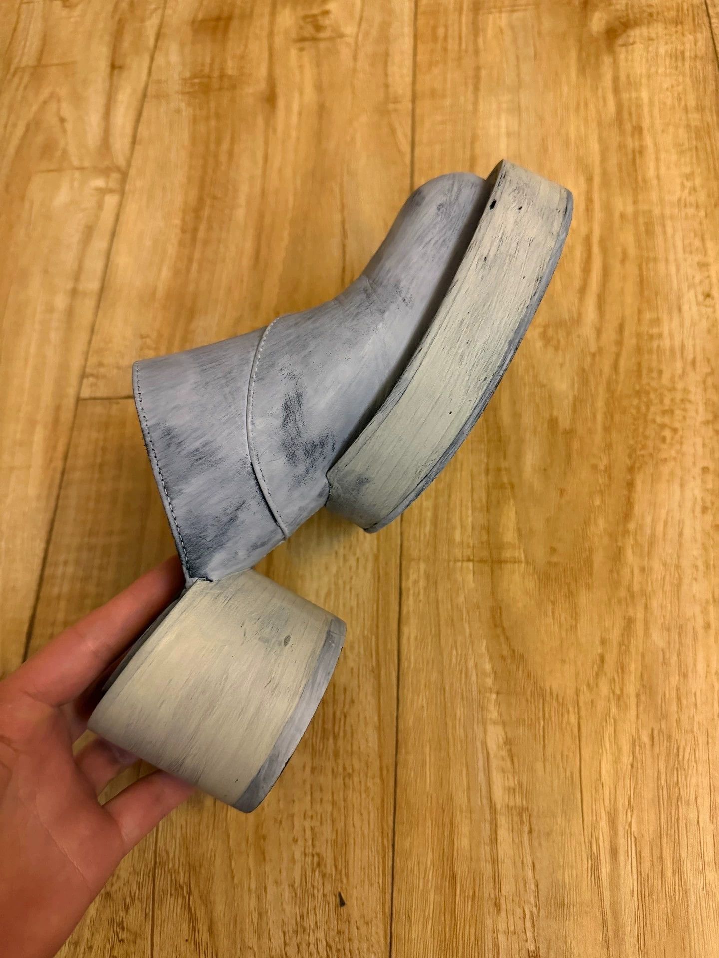 MM6 mm6 Painter Slippers 35 (fits 36 narrow) Worn 1-2x Size US 4.5 / IT 34.5 - 4 Thumbnail