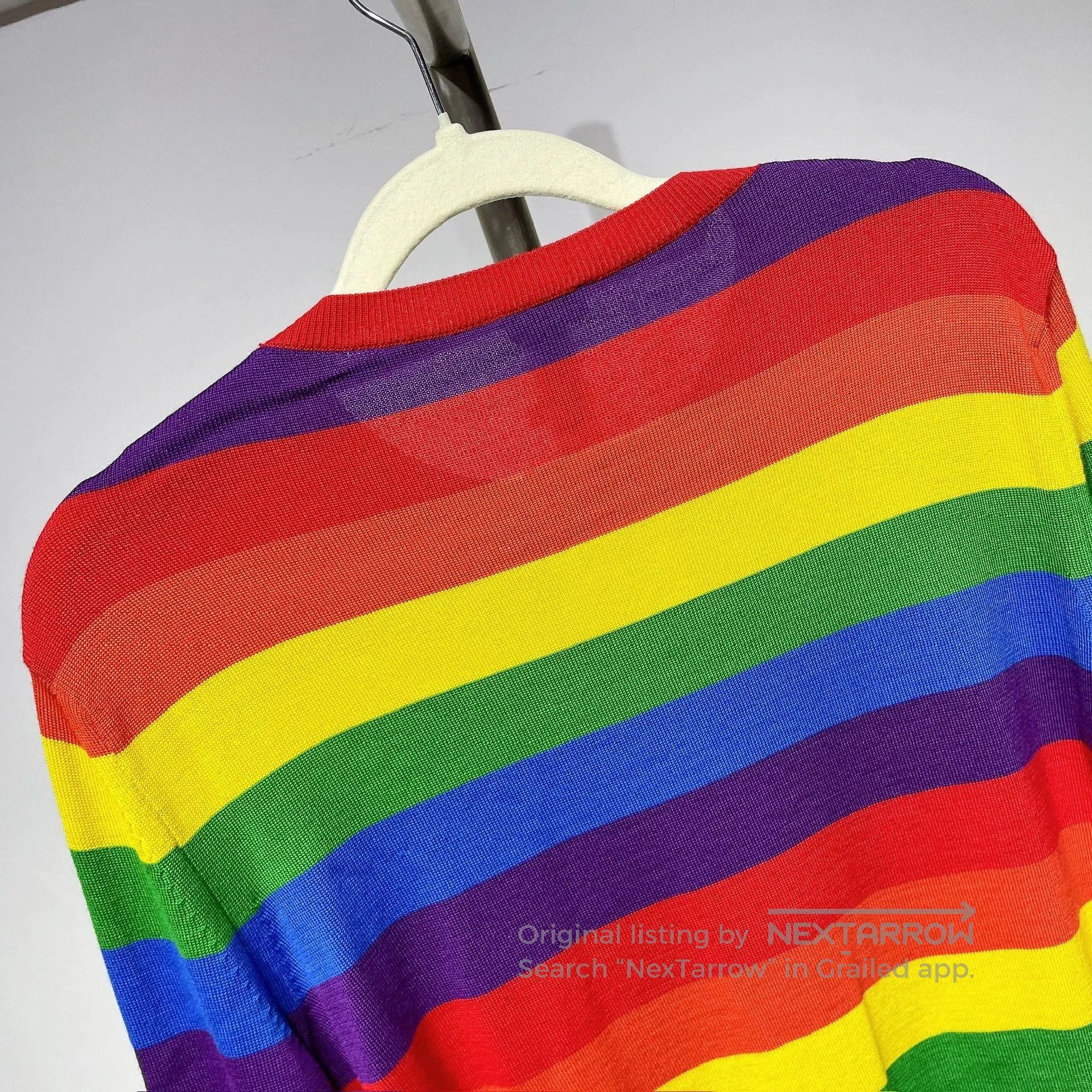 Loewe LOEWE Rainbow Dog Knit Top S. Size US S / EU 44-46 / 1 - 4 Thumbnail