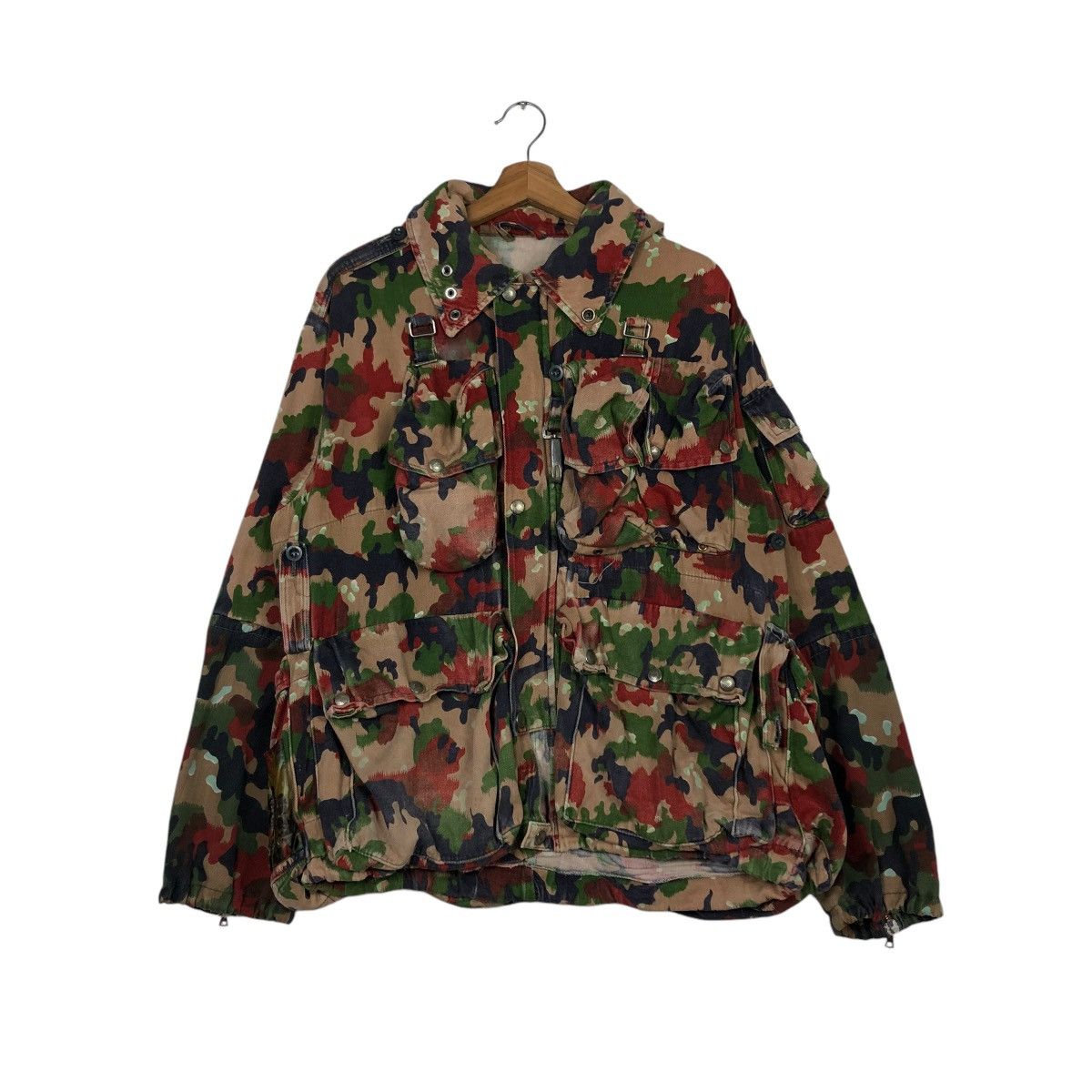 Buzz Rickson's 🔥TRUE VINTAGE 1948 CANADIAN MILITARY SMOCK JACKET PARACHUTE Size US M / EU 48-50 / 2 - 3 Thumbnail
