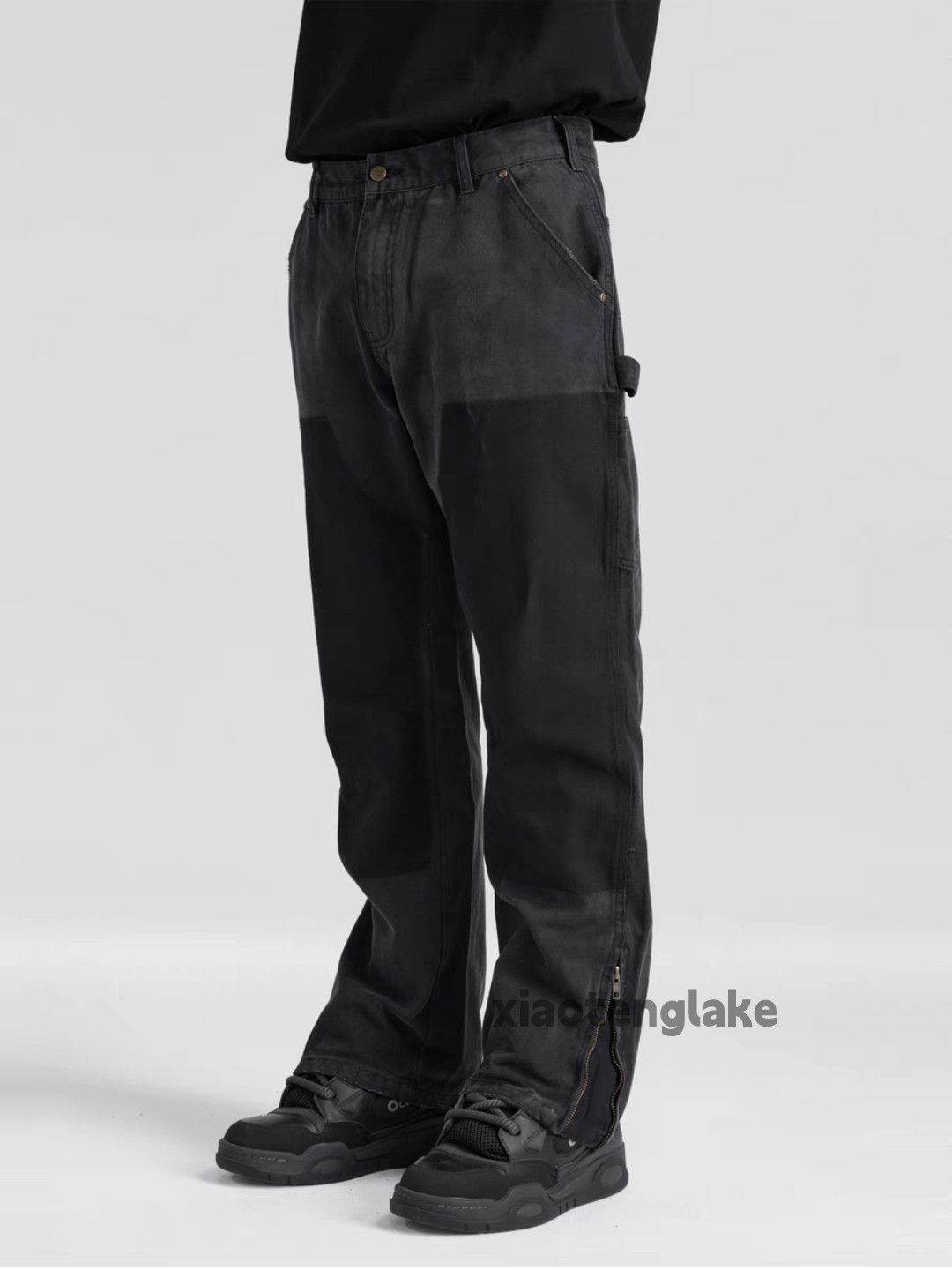 Designer × Jean × Vintage Utility military outdoor tactical cargo carpenter pants Size US 34 / EU 50 - 4 Thumbnail