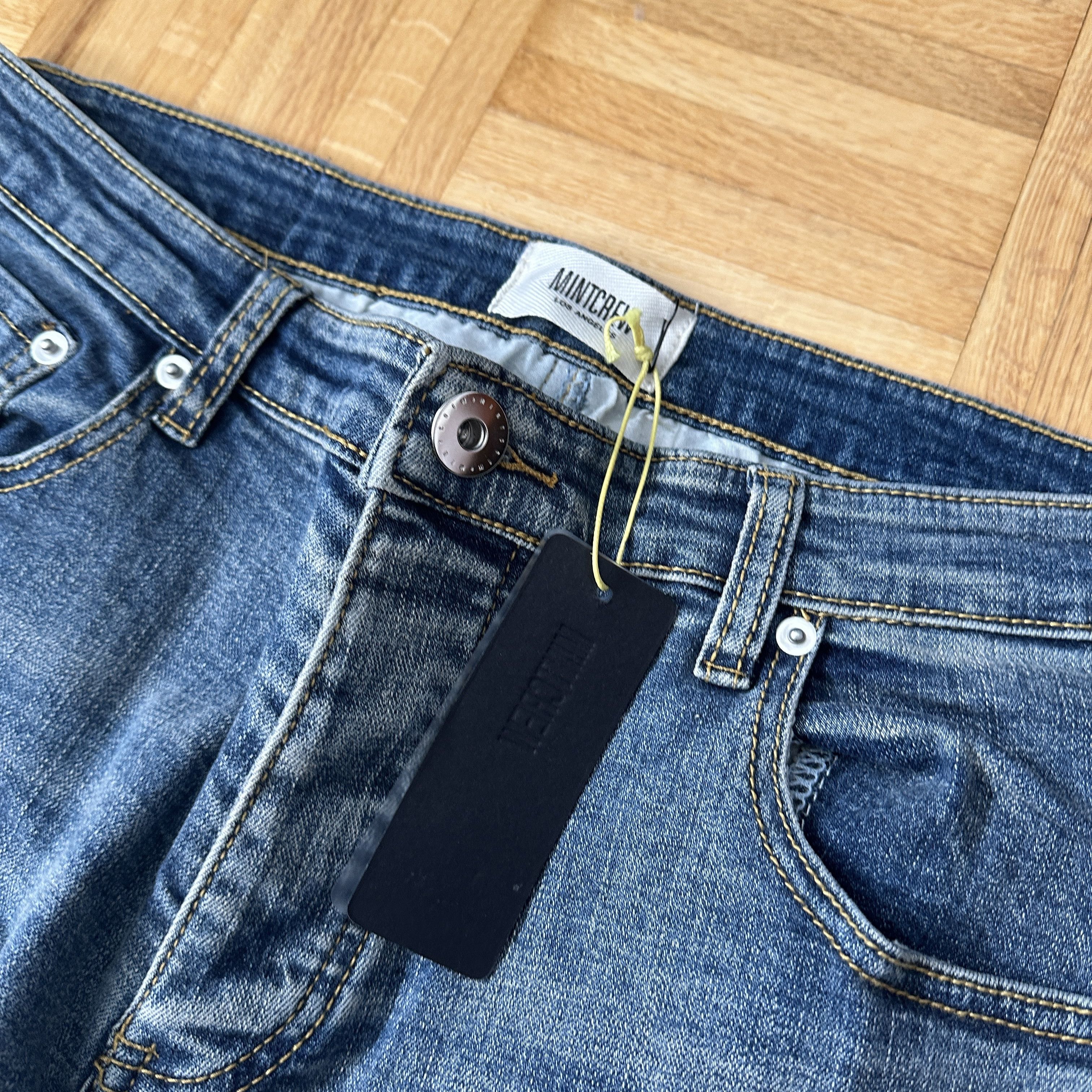 Mintcrew MintCrew Patch Repair Denim Indigo Size 34 Brand New Size US 34 / EU 50 - 4 Thumbnail