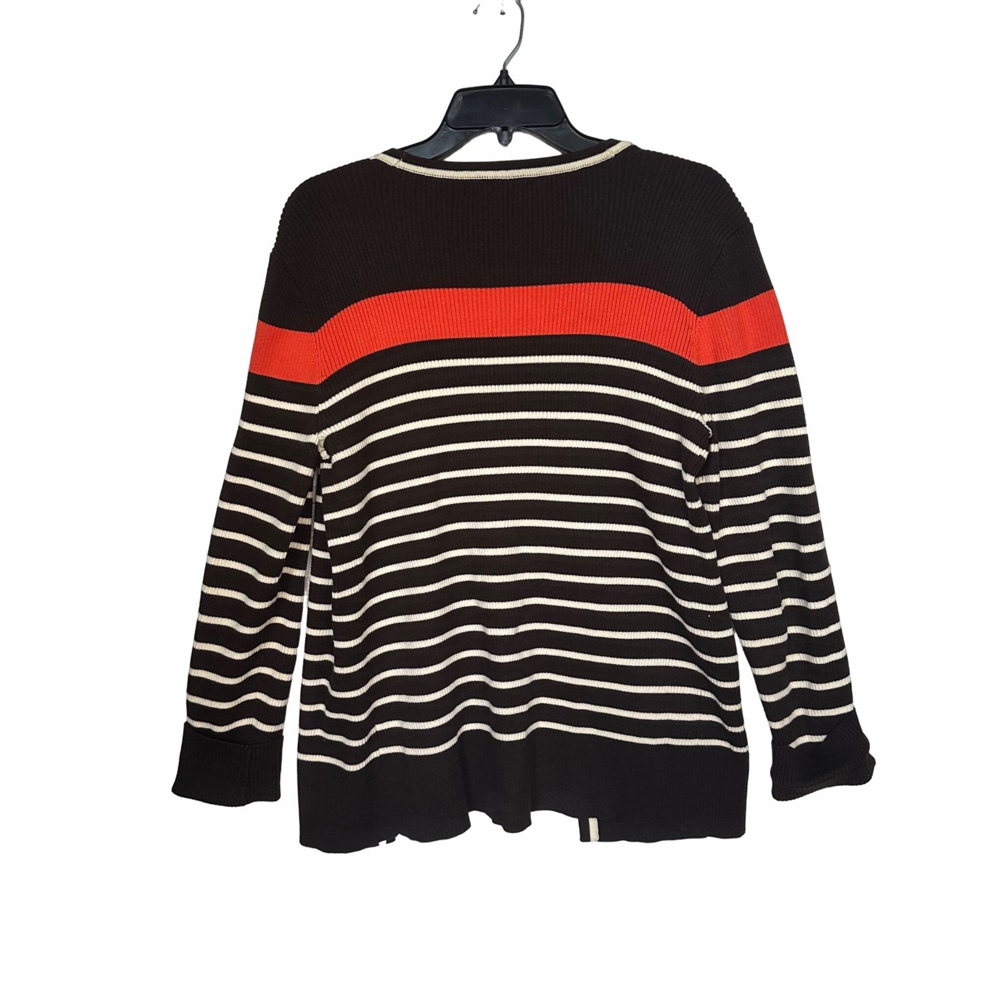 Ralph Lauren ❤️Ralph Lauren Women's Cardigan Sweater Sz XL Brown Orange S Size XL / US 12-14 / IT 48-50 - 3 Thumbnail