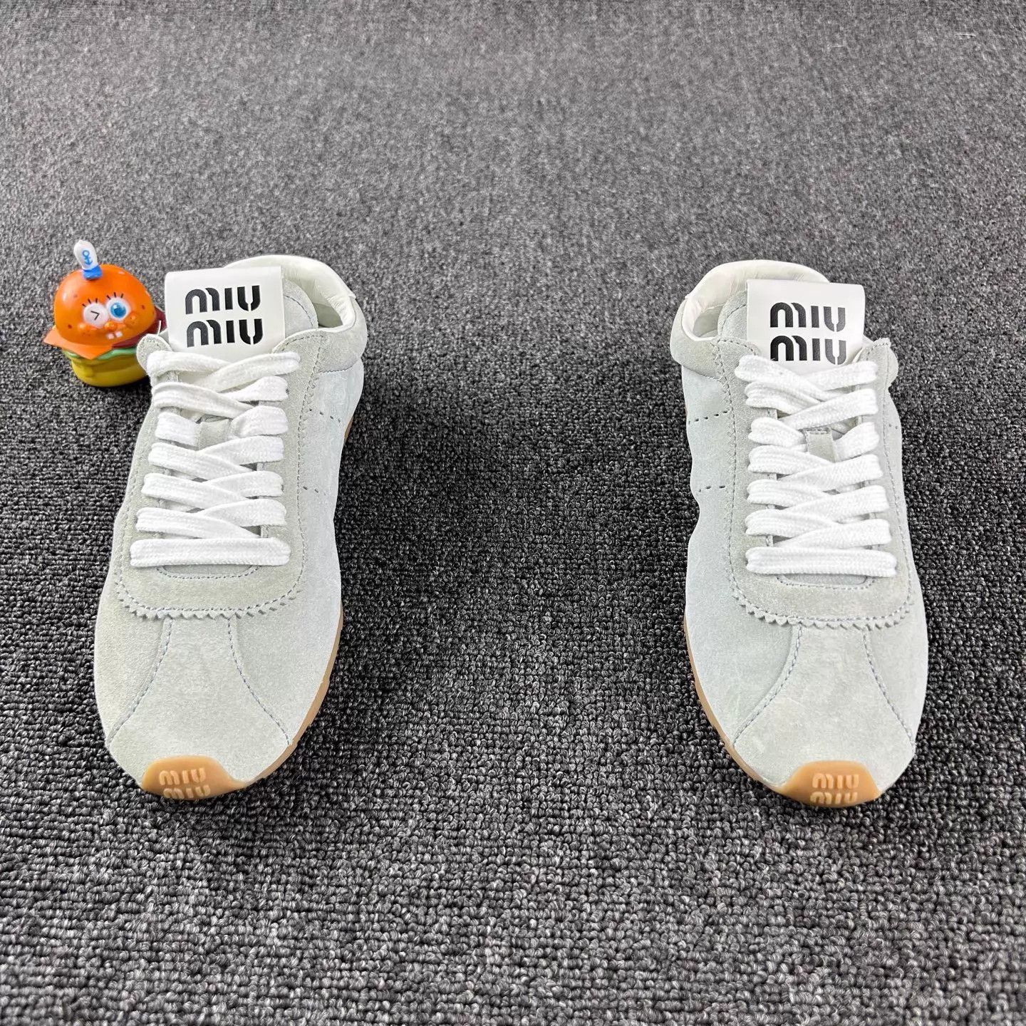 Miu Miu MIU MIU suede sneakers 36.5 lightly worn HB6121 Size US 6 / IT 36 - 2 Thumbnail