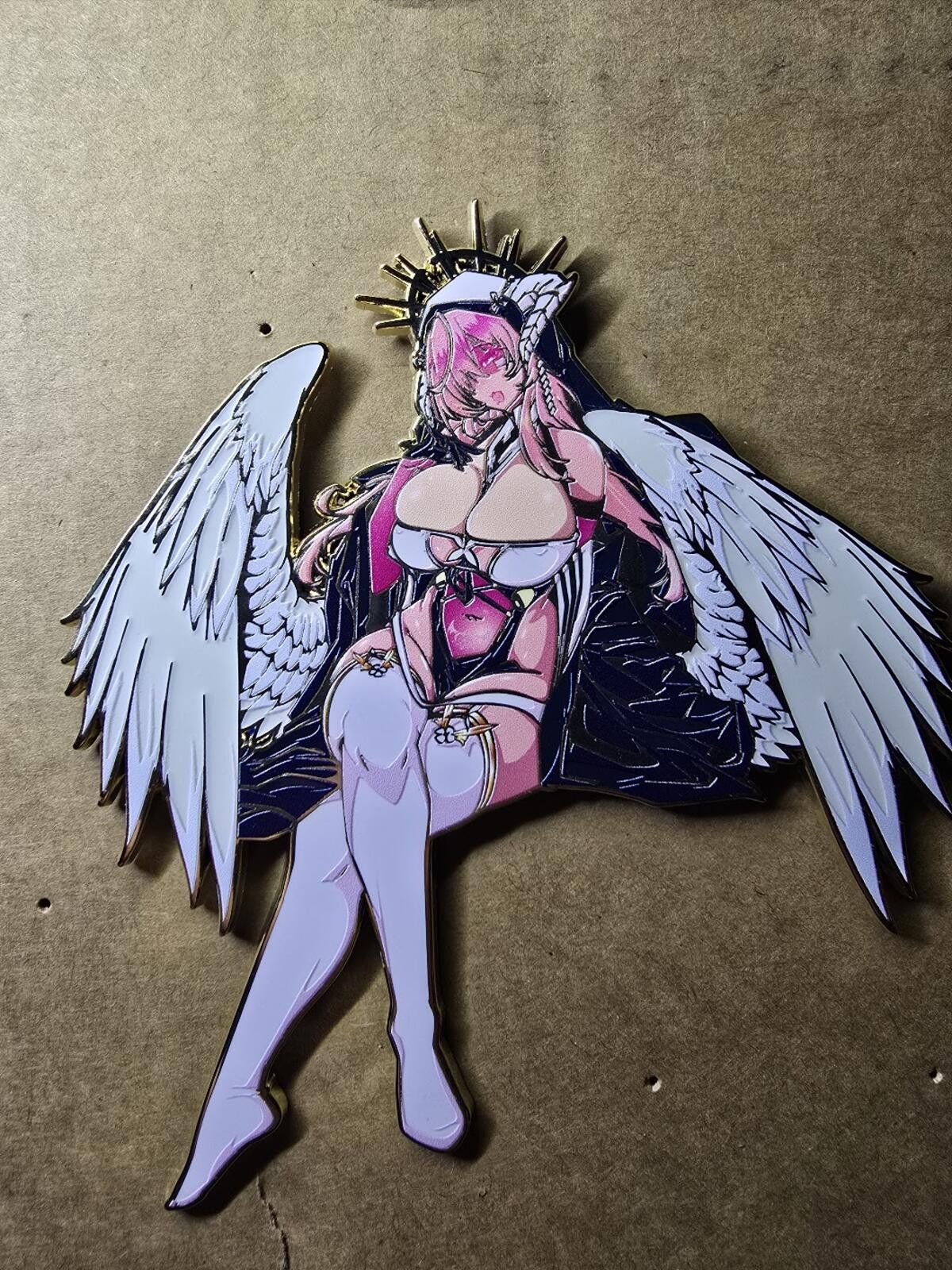 Independent Truck Co. Anime Style Angel Wing Enamel Pin Badge By Lowkey Geeks Size ONE SIZE - 1 Thumbnail