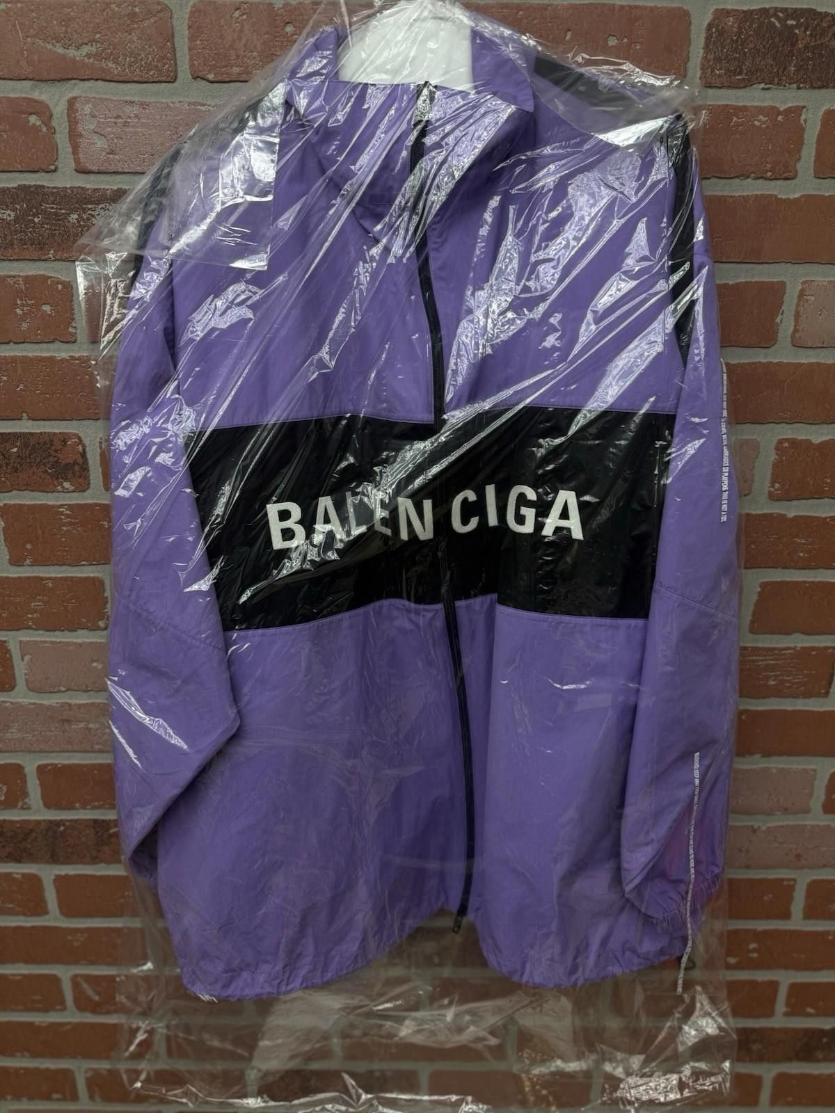 Balenciaga Balenciaga Track Jacket - Purple Size 34 $1250 Retail Size US XL / EU 56 / 4 - 4 Thumbnail