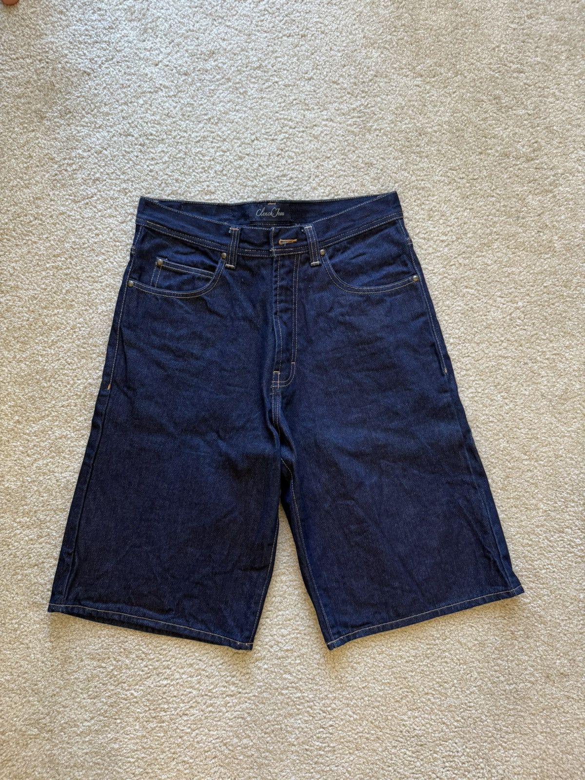 Clench Clench Jeans Shorts Size US 32 / EU 48 - 1 Thumbnail