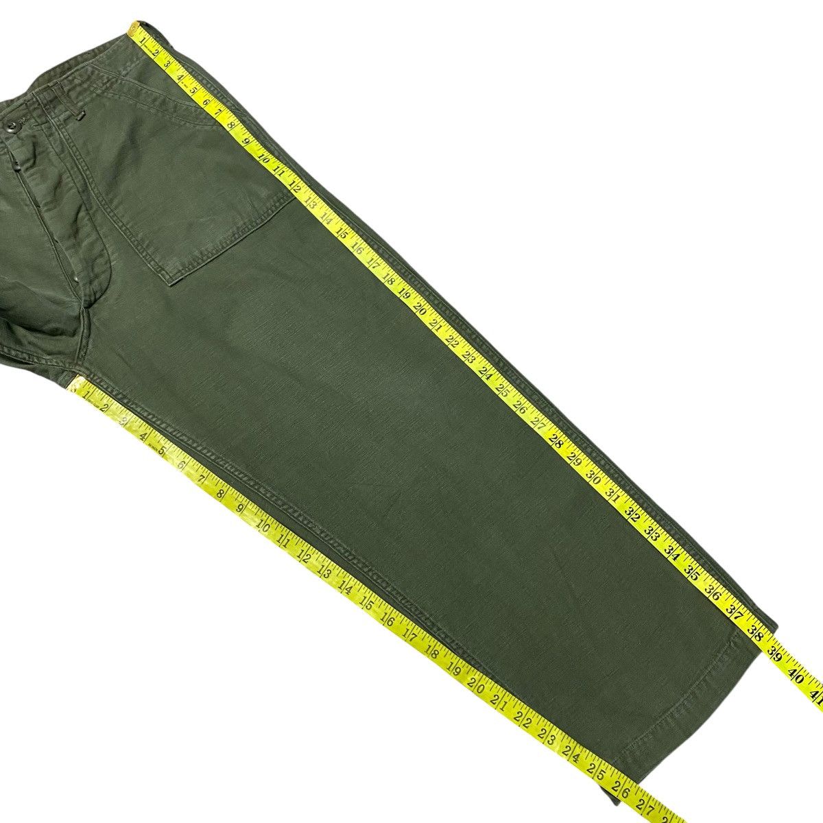 Vintage Vintage OG-107 Sateen US Army Fatigue Pants Size 32" / US 10 / IT 46 - 16 Thumbnail