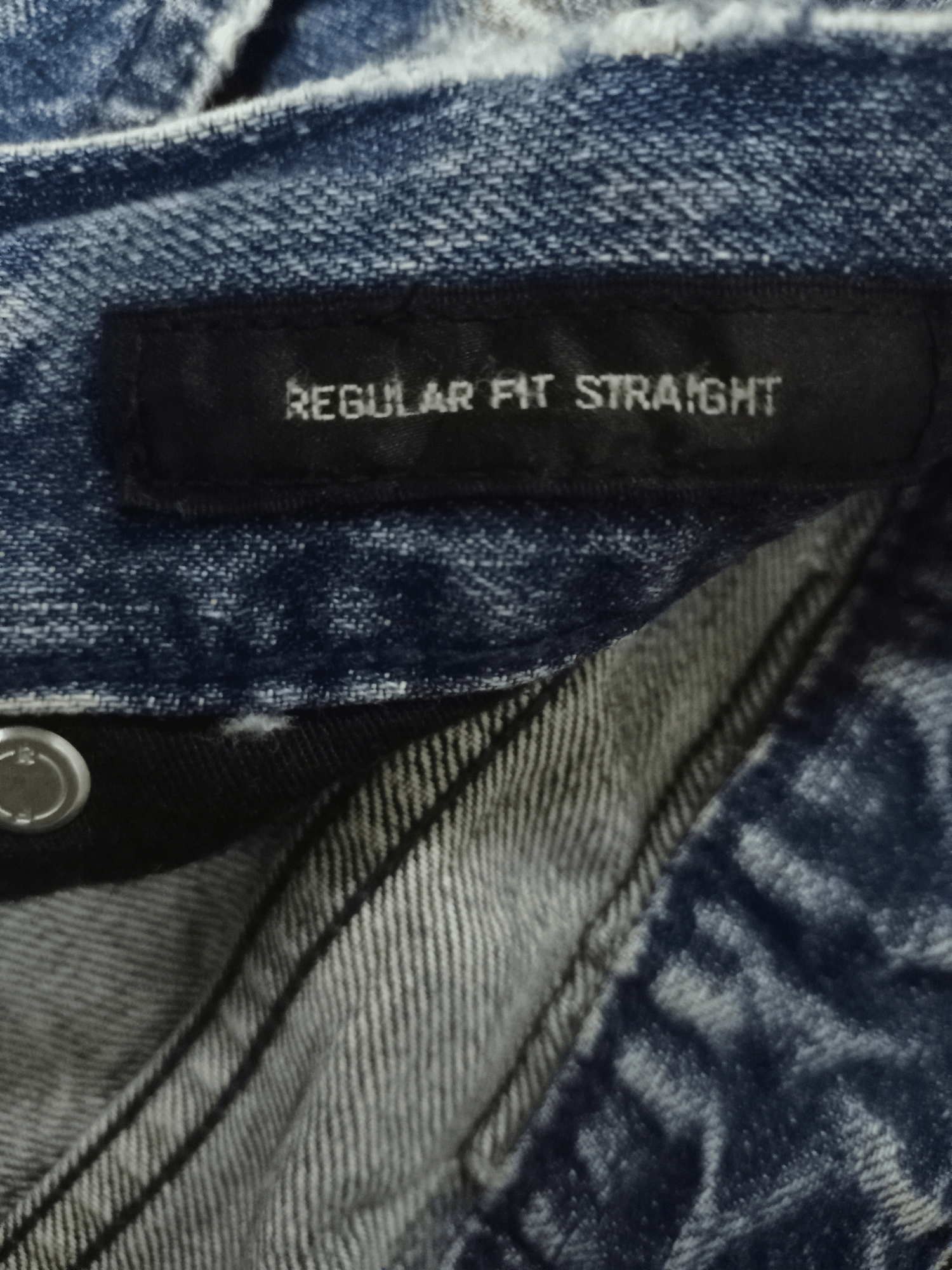 Japanese Brand × Uniqlo S002 Vintage Uniqlo UJ Washed Blue Distressed Baggy Jeans Size US 34 / EU 50 - 4 Thumbnail