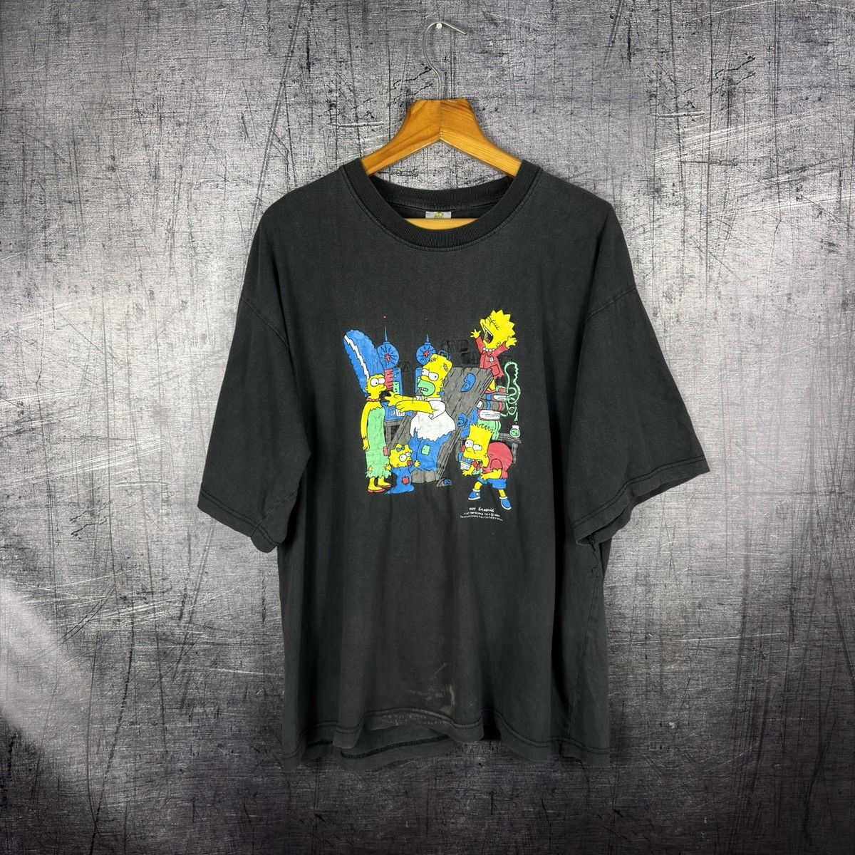 The Simpsons vintage the simpsons 2000 frankenshtein t shirt tee Size US XL / EU 56 / 4 - 1 Thumbnail