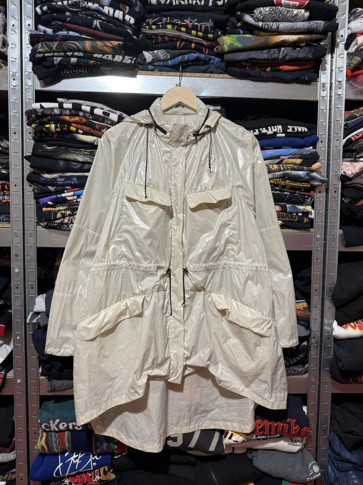 Jason Wu Rare Jason Wu Nylon Trench Coated Jacket Size M / US 6-8 / IT 42-44 - 1 Thumbnail