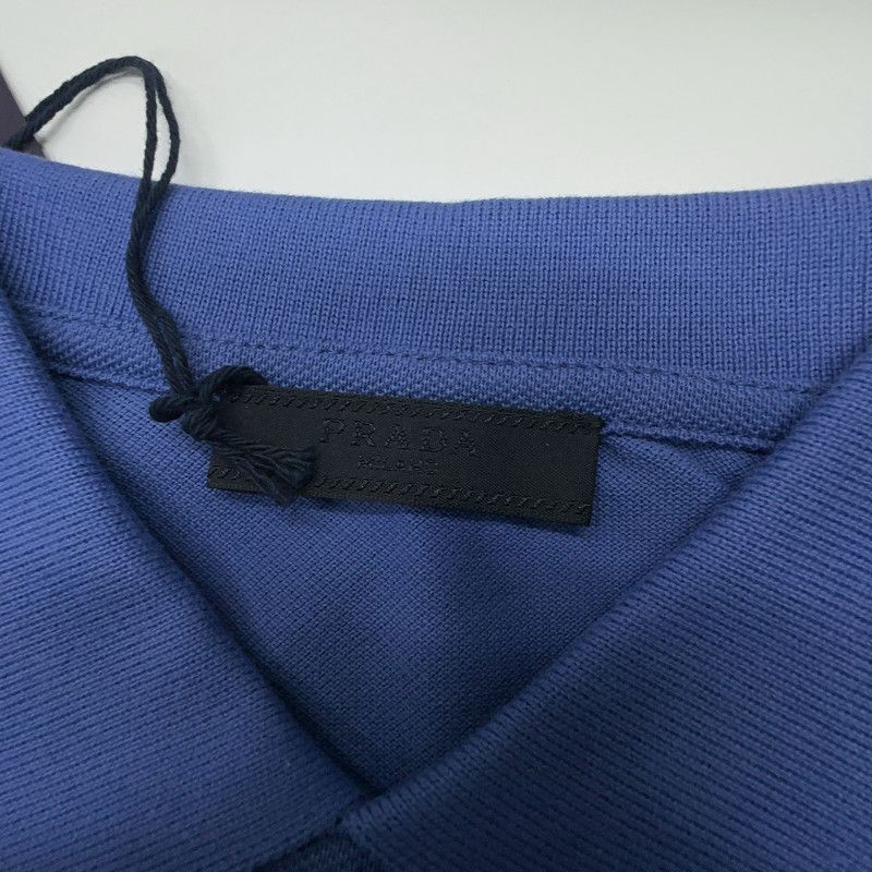 Prada Prada Logo Collar Striped Polo Shirt-2506 Size US M / EU 48-50 / 2 - 2 Thumbnail