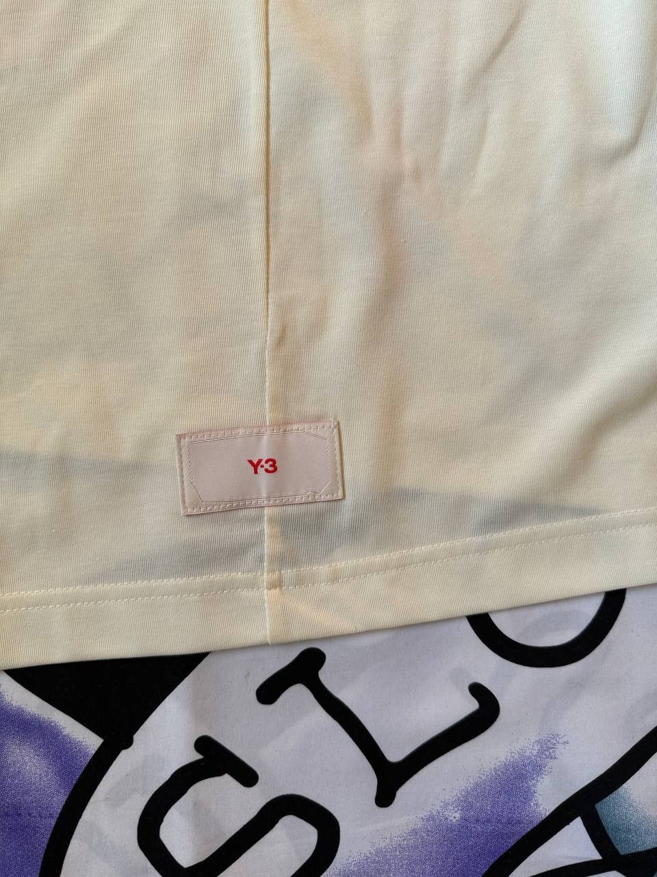 Y-3 Yohji Yamamoto x Adidas Y-3 longsleeve in warm white Size S Size US S / EU 44-46 / 1 - 4 Thumbnail