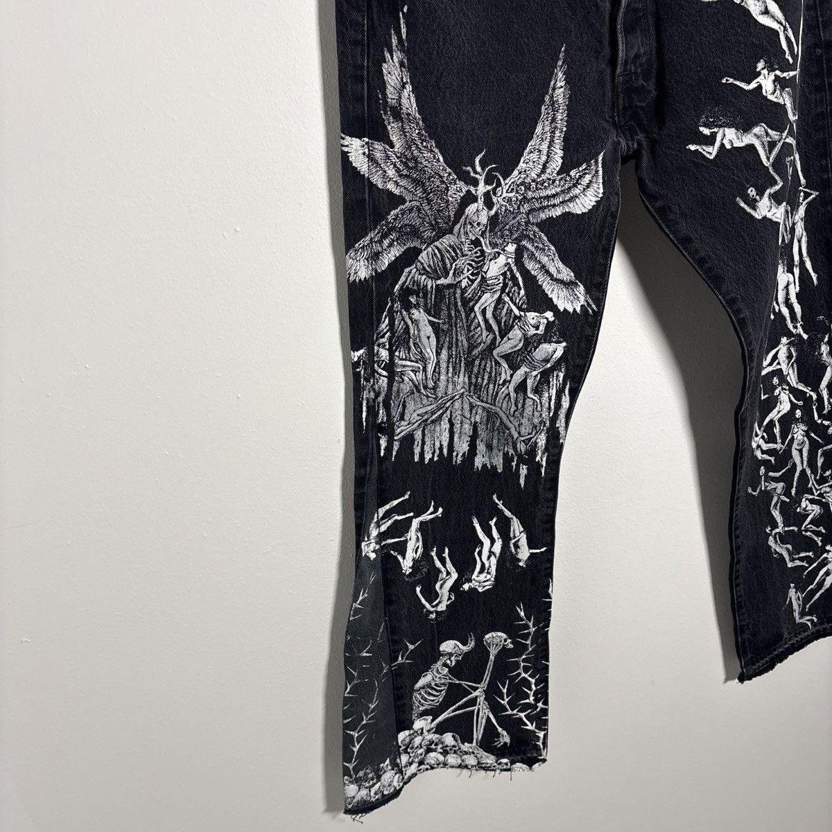 Levi's KILLVAY FLARED DENIM JEANS Size US 34 / EU 50 - 2 Thumbnail