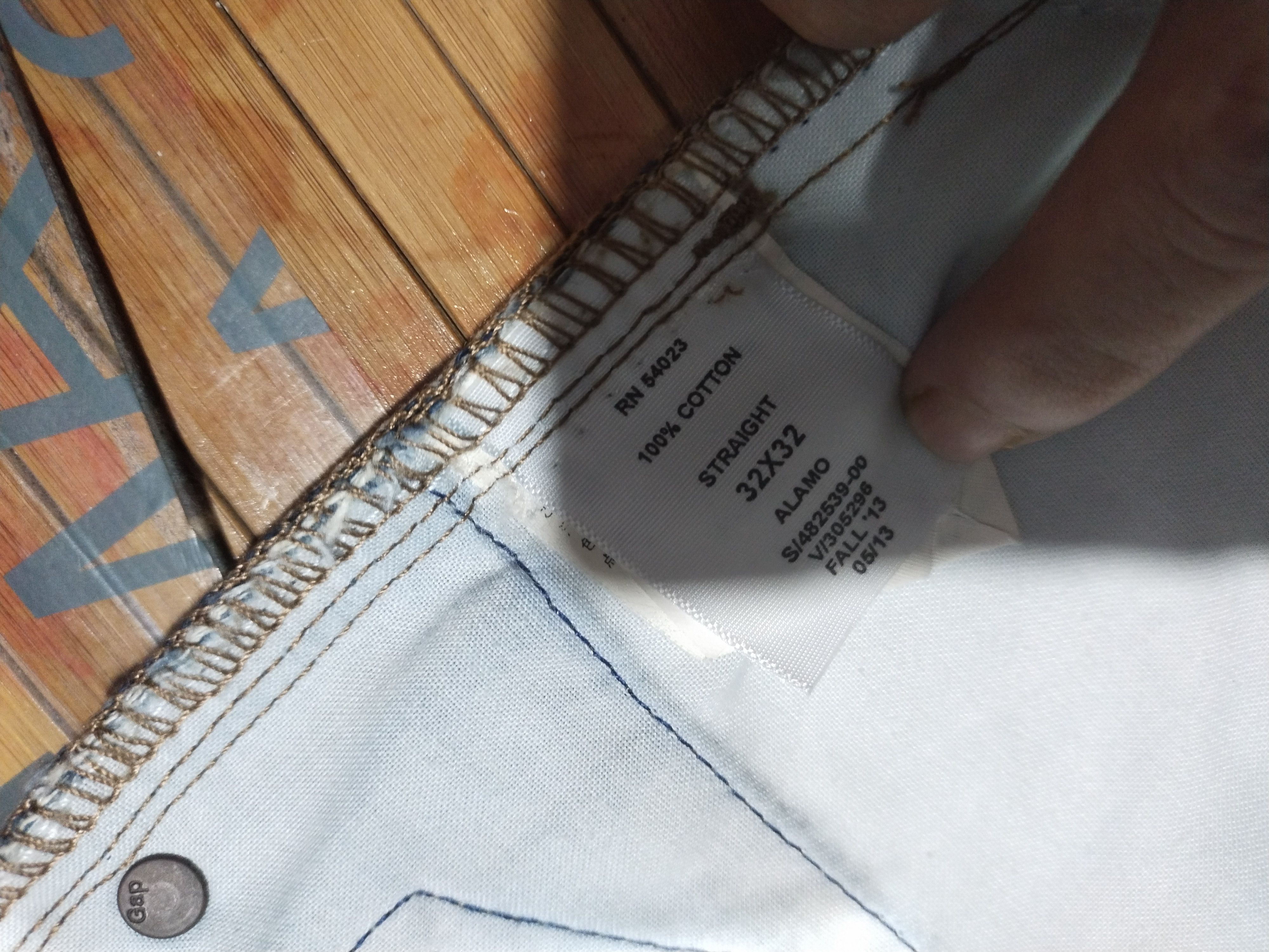 Designer × Vintage Gap 1969 Vintage Egypt Sz 32" Size US 32 / EU 48 - 13 Thumbnail