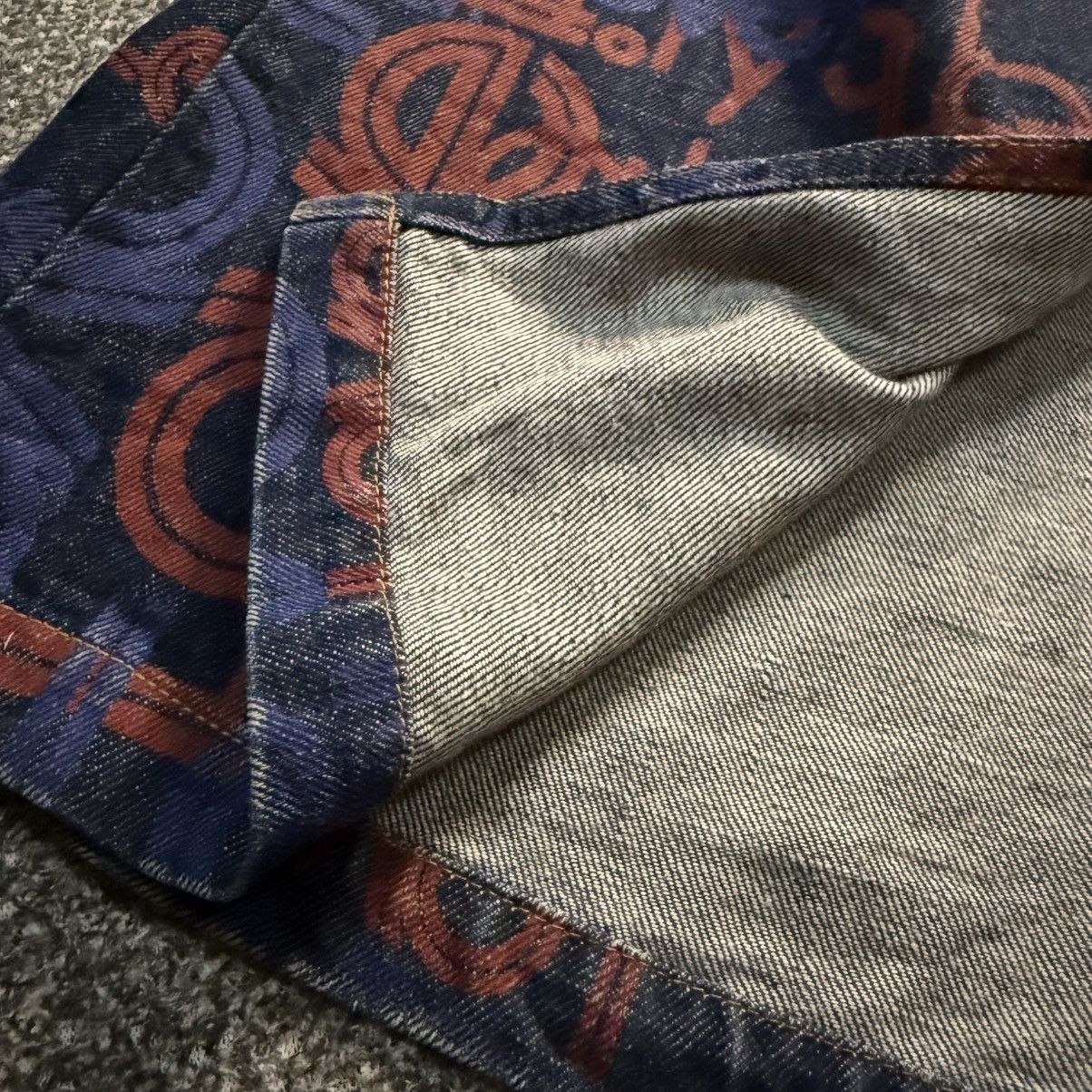 Hysteric Glamour 🔥🇯🇵 Vintage Rare Denim Hysteric Glamour Overprint Skirt Size 28" / US 6 / IT 42 - 5 Thumbnail