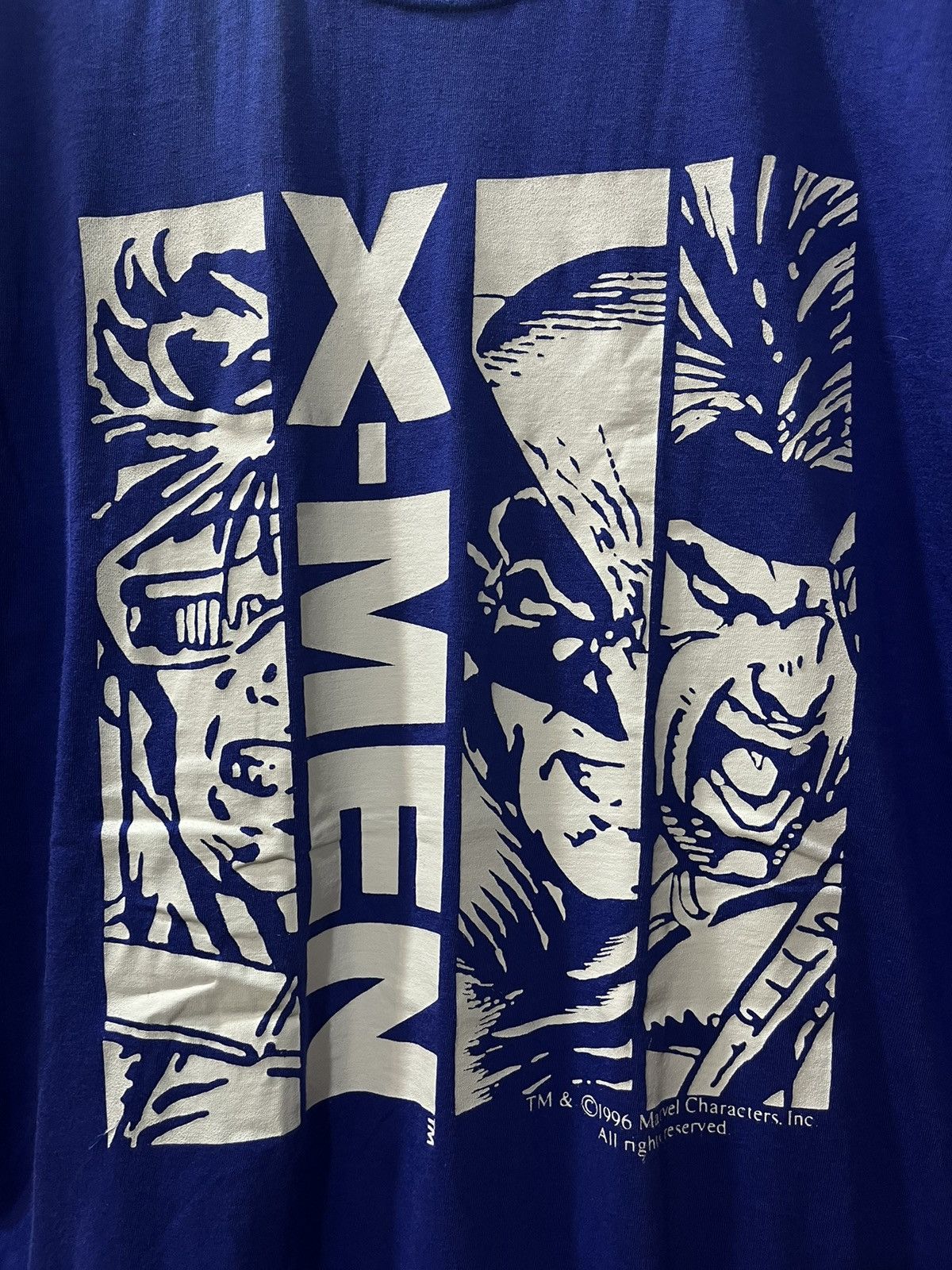 Japanese Brand × Marvel Comics × Vintage X-MEN Marvel Characters Comics Banpresto Tee 1996s Size US L / EU 52-54 / 3 - 2 Thumbnail