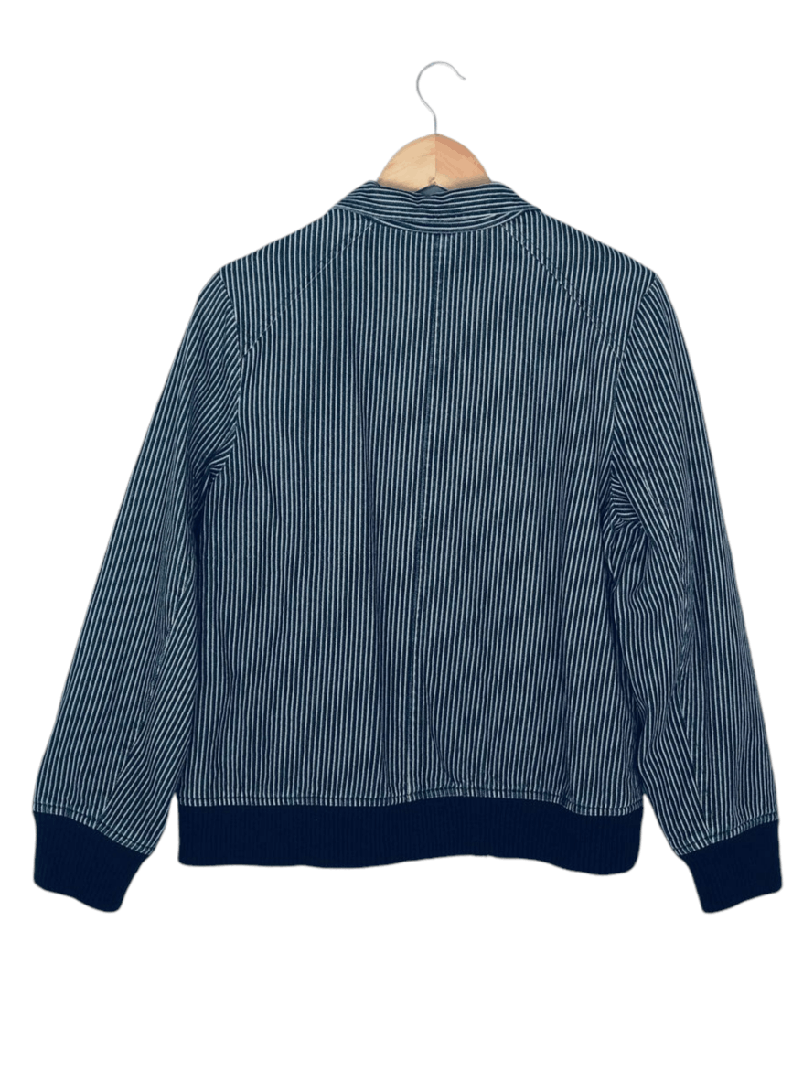 Japanese Brand Vintage Saburoku Hickory Stripe Jacket Size US M / EU 48-50 / 2 - 2 Thumbnail