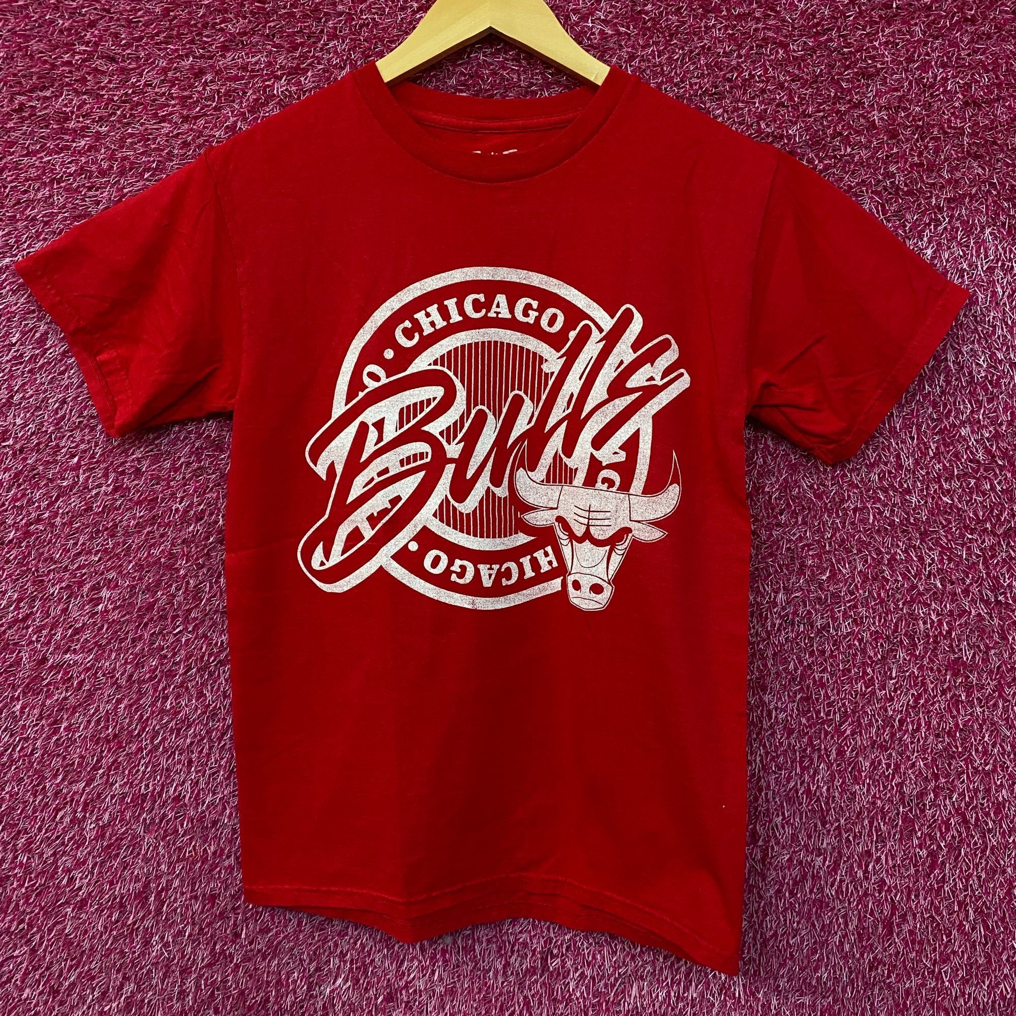 Junk Food Junk Food Clothing NBA Chicago Bulls Crest Vintage Style Tee Size US XS / EU 42 / 0 - 1 Thumbnail