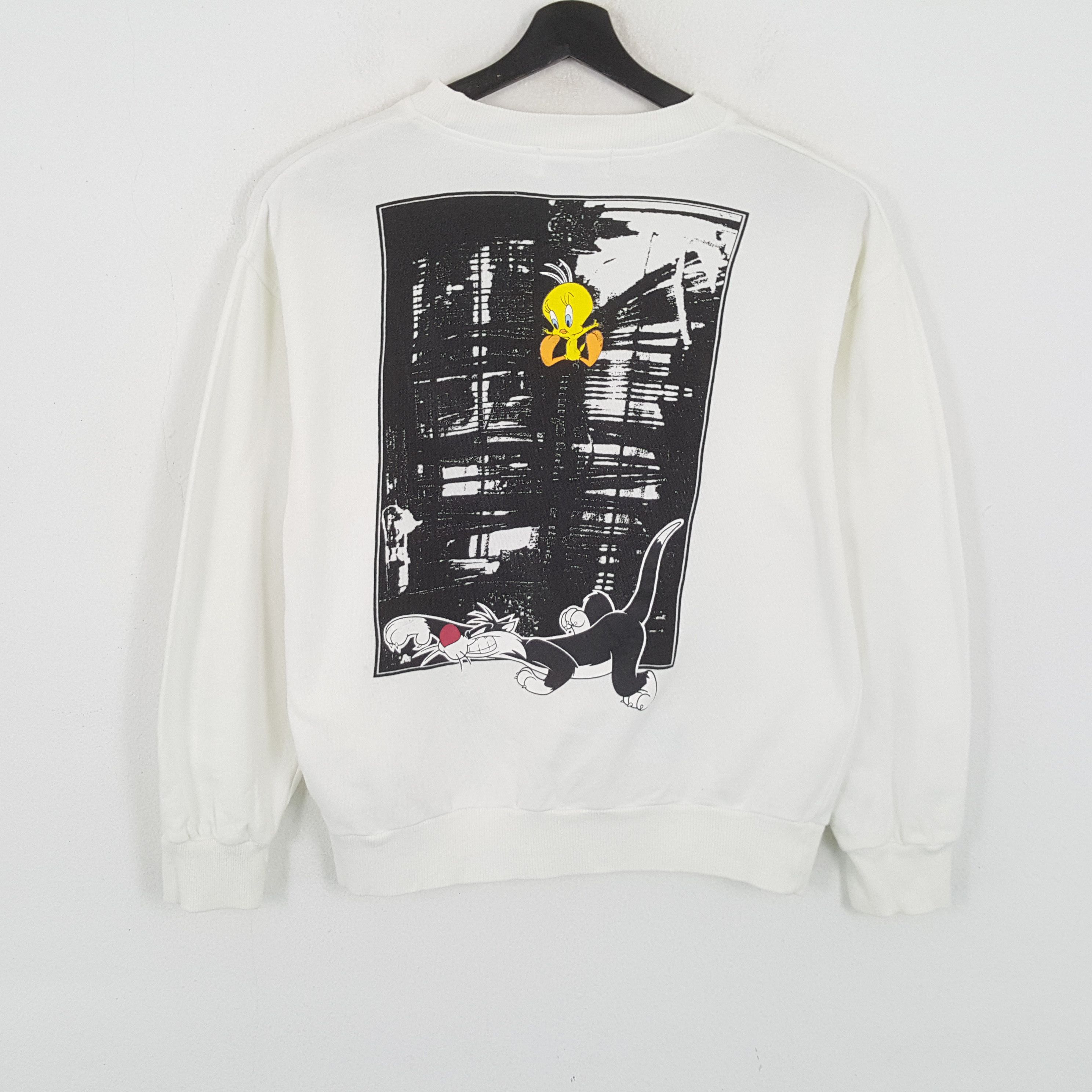 Cartoon Network × Vintage × Warner Bros WARNER BROS Cartoon Character Streetwear Sweatshirt Size US L / EU 52-54 / 3 - 1 Thumbnail